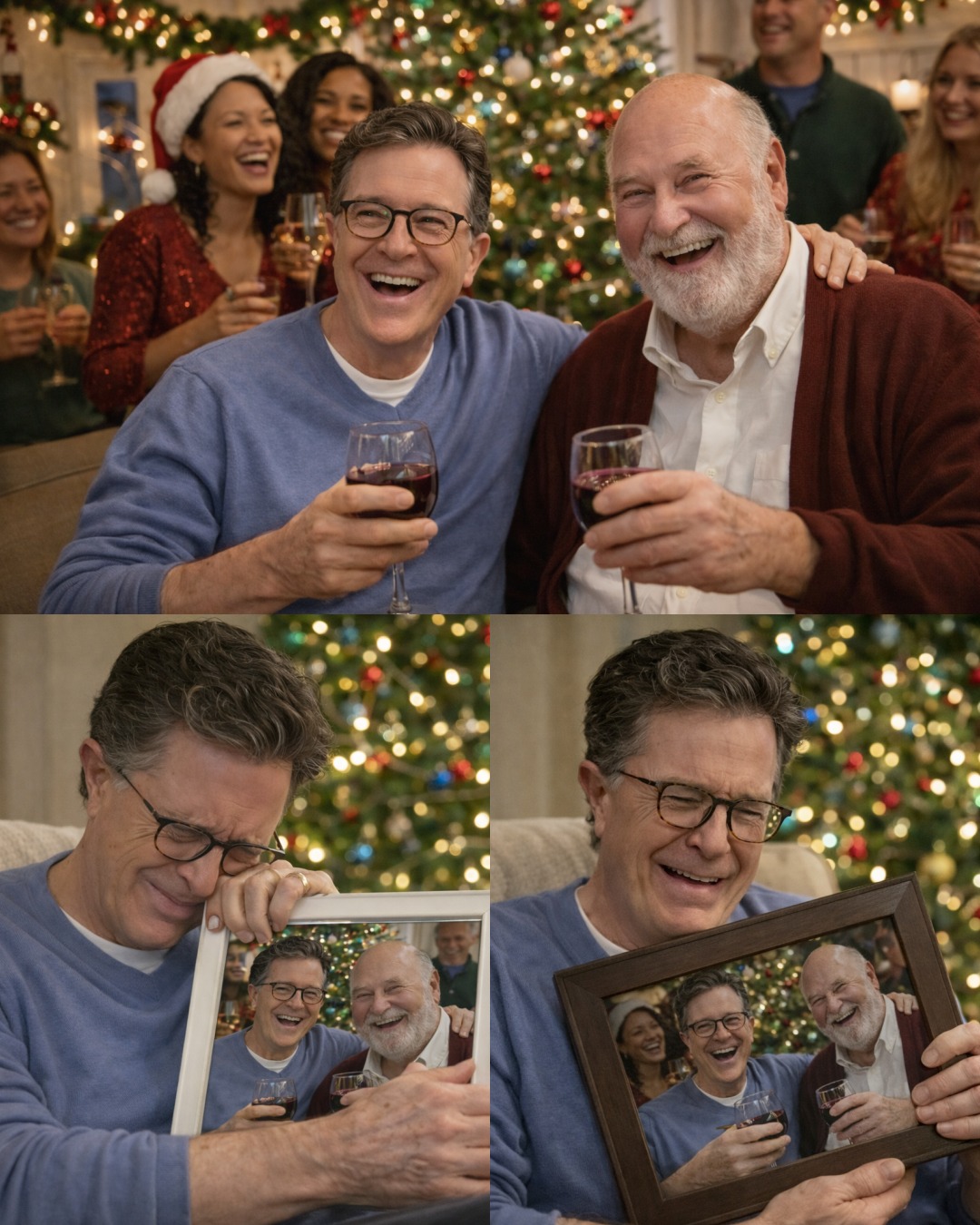 MORE THAN JUST A SAD CHRISTMAS: STEPHEN COLBERT CELEBRATES HIS FIRST CHRISTMAS WITHOUT ROB REINER, THE STORY BEHIND IT LEAVES HOLLYWOOD SPEECHLESS
