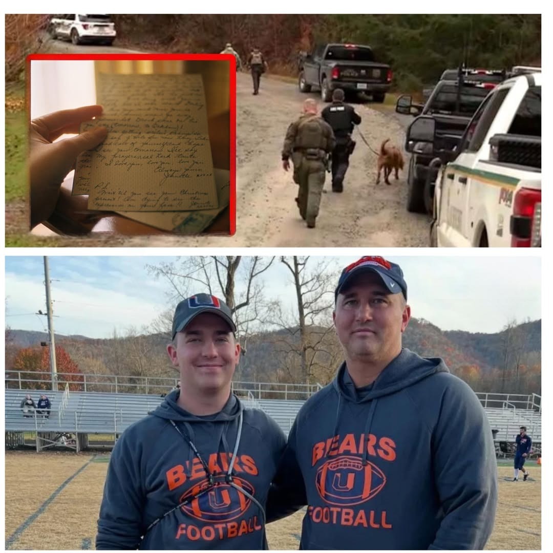 SHOCKING DISCOVER IN ABANDONED CAR: Travis Turner’s son finds his father’s desperate plea. Grayden, the son of fugitive coach Travis Turner, found a handwritten plea hidden in the glove compartment of his car: “DAD DIDN’T DO WHAT THEY SAID!”