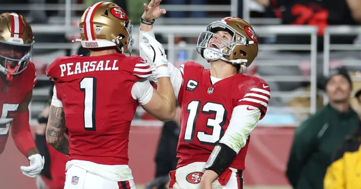 49ers hold off Bears to keep No. 1 seed hopes alive as Brock Purdy totals 5 touchdowns in win….