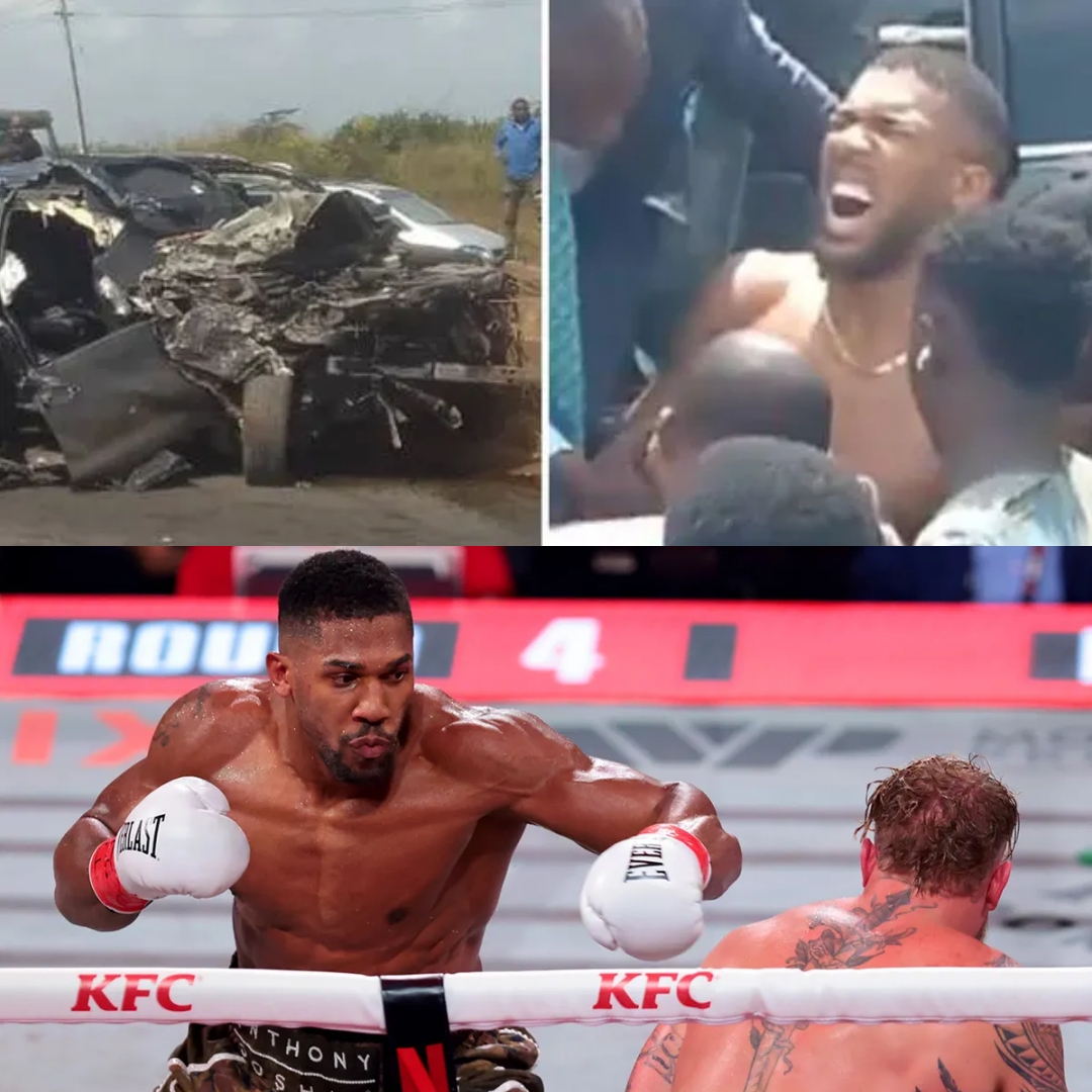 Anthony Joshua injured in a sh0cking car crash in Nigeria — two others didn’t survive…