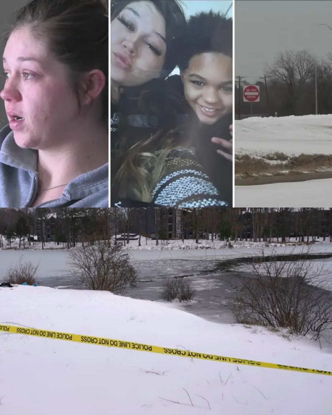 “I Tried to Save Them…” — Texas Mom Breaks Down Recalling the Final Moments Before Her Three Sons Vanished Beneath an Icy Lake