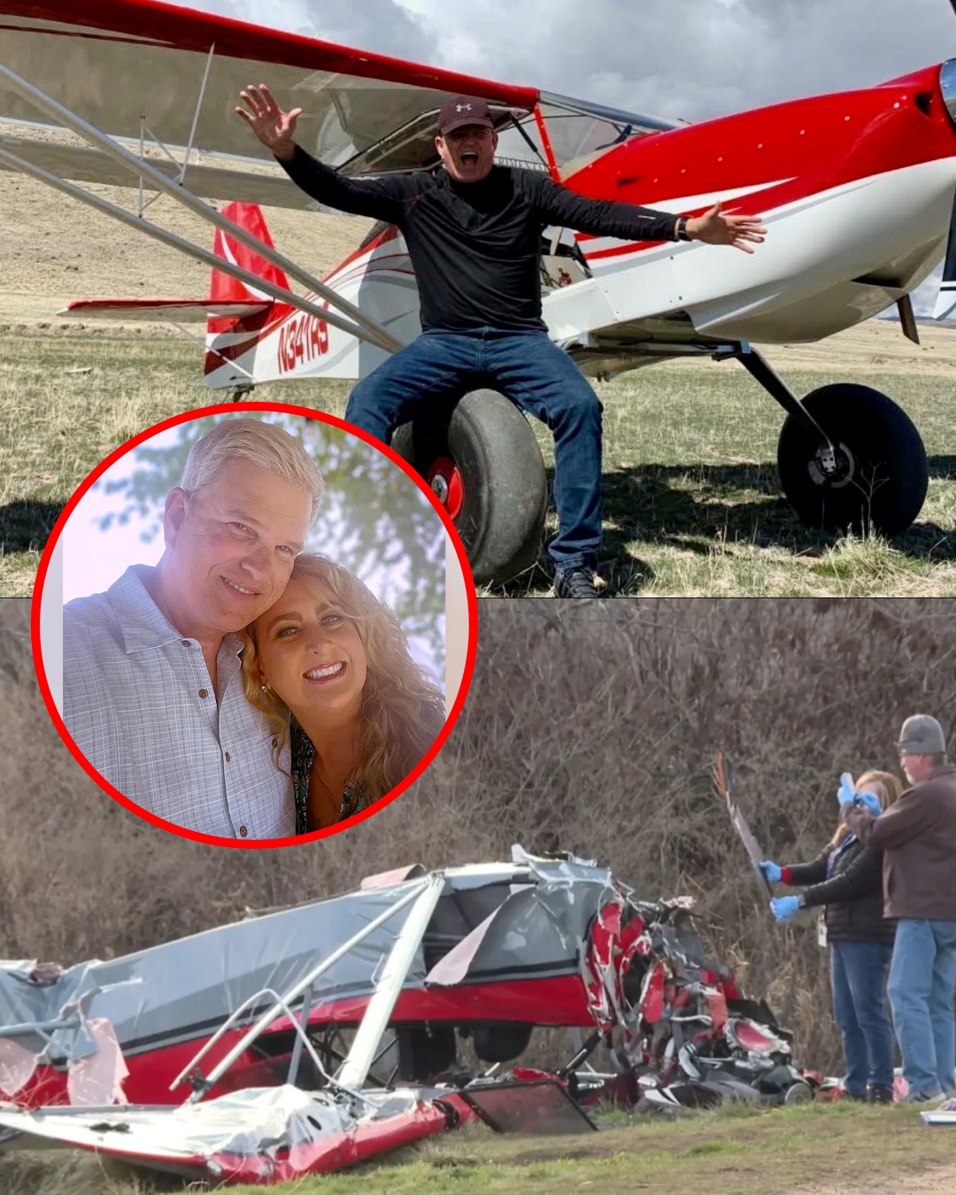Just moments ago, Roland Steadham’s wife finally spoke out after the devastating aircraft accident — and her three-word message is shaking viewers across the country…