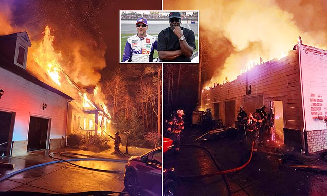 Heartbreaking: Denny Hamlin’s mother’s health deteriorated in the hospital, and he was devastated and speechless upon receiving the latest CCTV footage