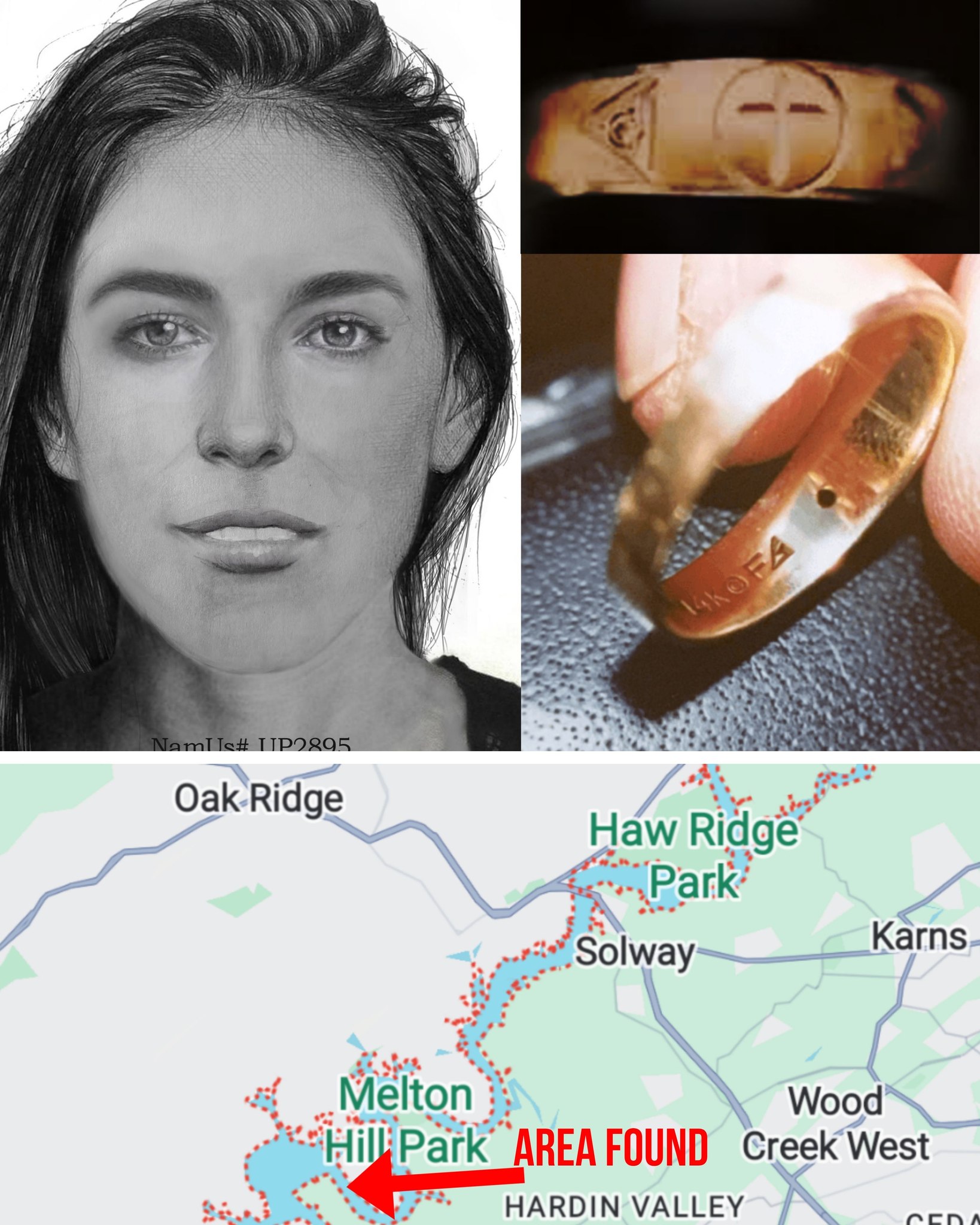 For years, this woman was known only by the nickname Oak Ridge Jane Doe or “Lady of the Lake.” On March 6, 2000, the body of an unidentified woman was discovered in Melton Hill Lake, Oak Ridge, Tennessee…