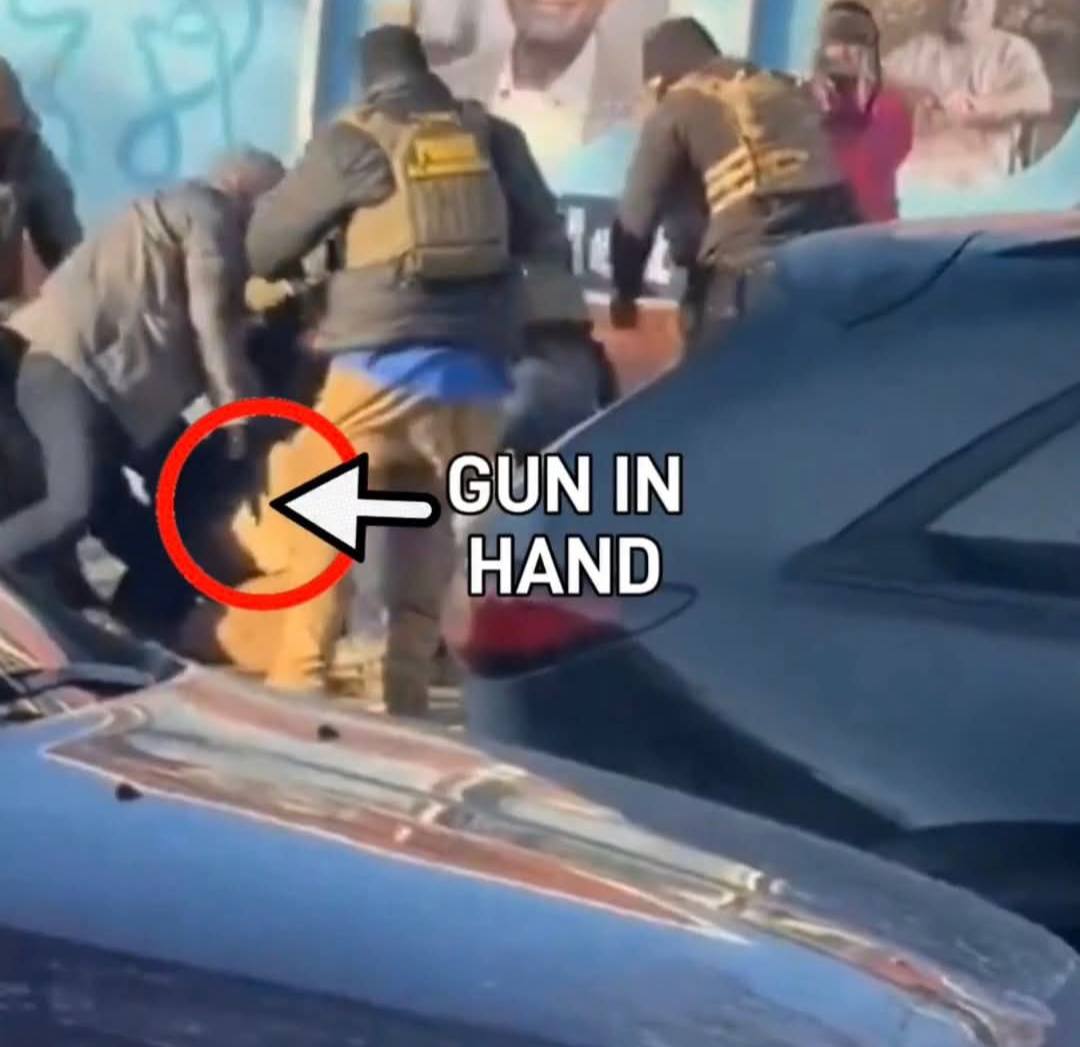 The most controversial second: close-up analysis reveals the moment a federal officer reached for his g::un in Minneapolis?