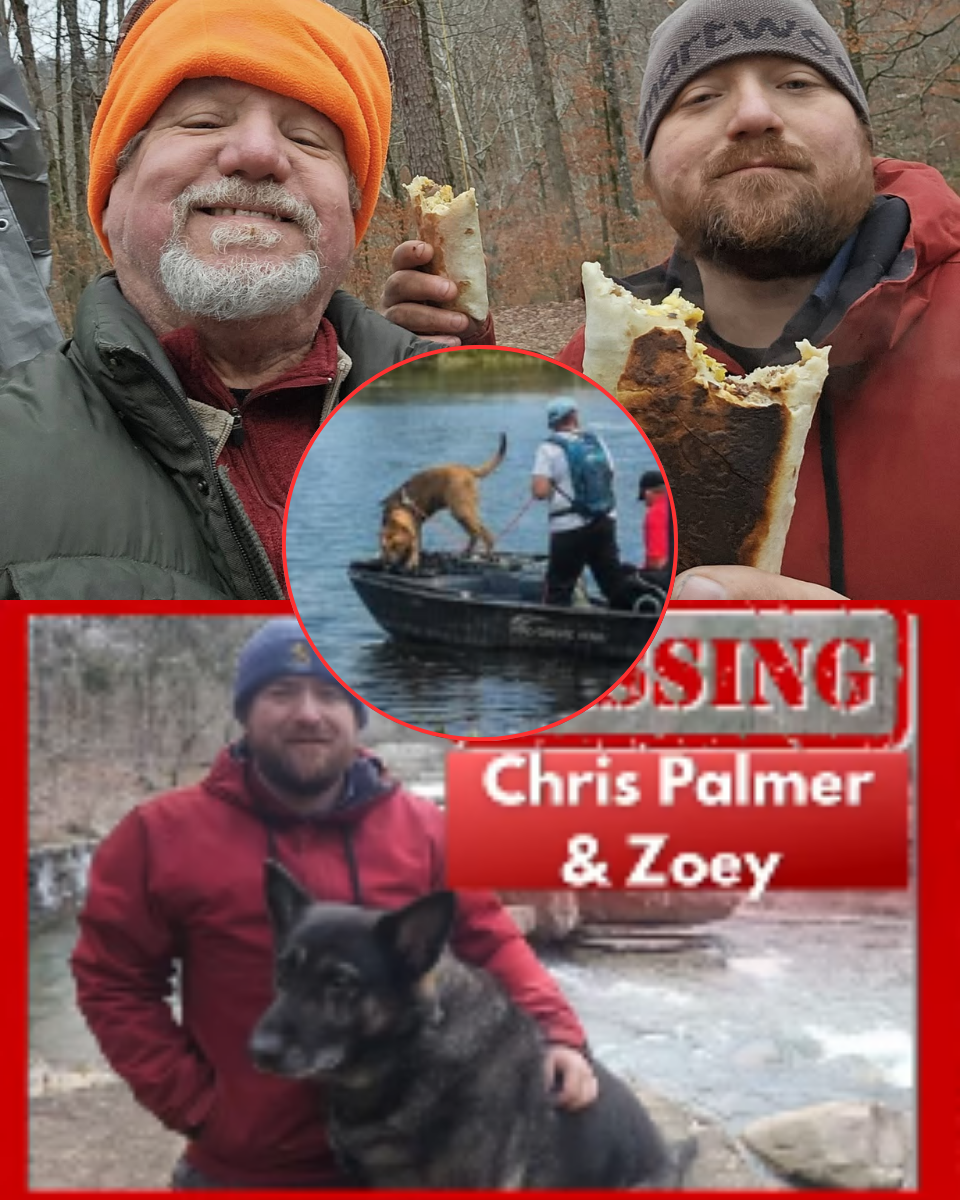 WHO ARE THEY? Chilling twist in hunt for missing camper Chris Palmer as eagle-eyed sleuths spot TWO ‘mystery figures’ in final video sent to father before he vanished into thin air!