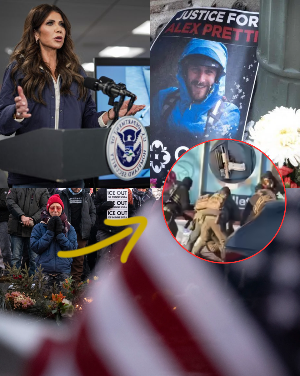 Last photo of doomed nurse Alex Pretti giving final salute to a fallen veteran — hours before he was ‘mowed down’ by federal agents in ‘unconscionable’ street slaying