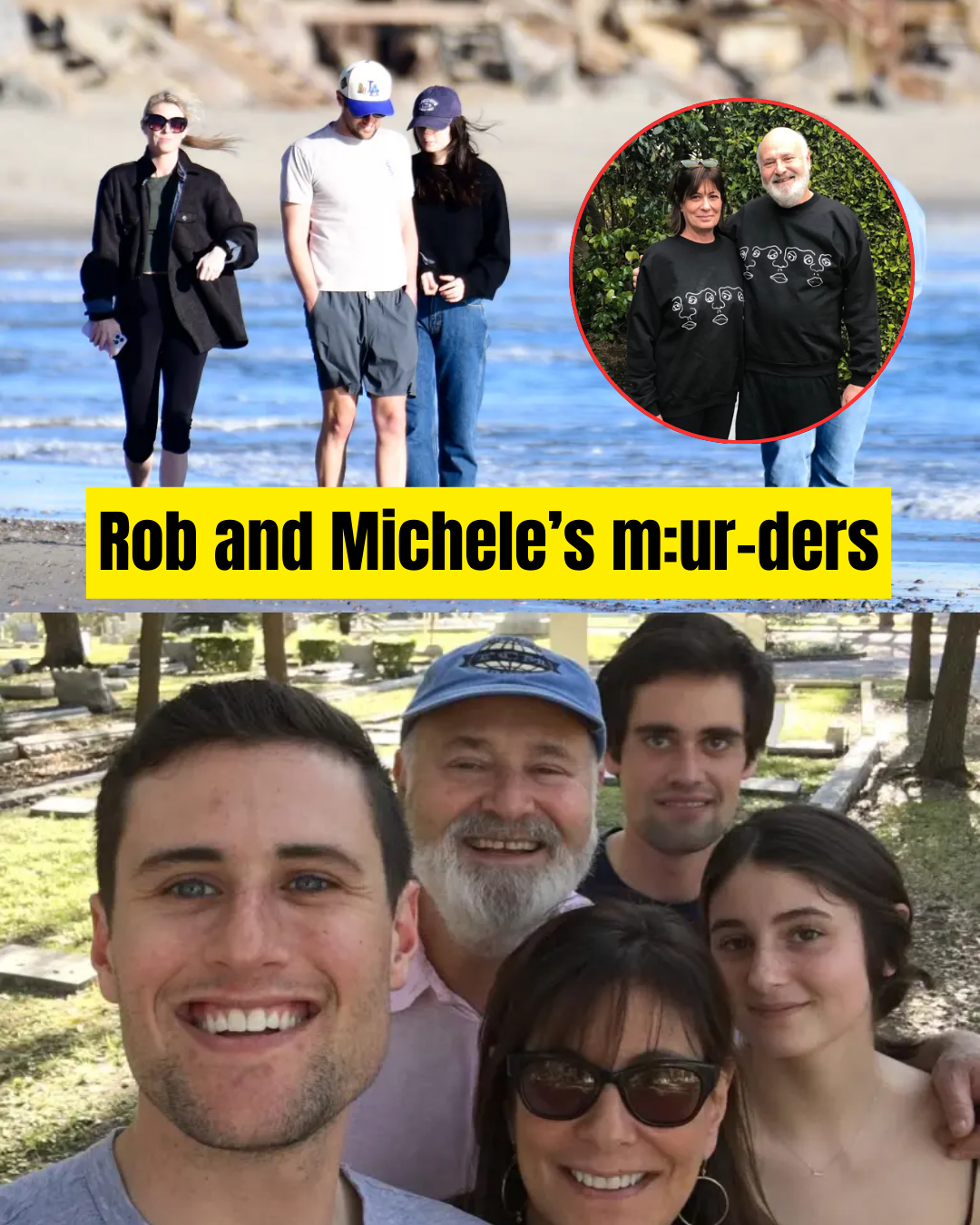 The son and daughter of Rob Reiner and Michele Reiner stunned onlookers after being seen doing something unexpected at the seaside shortly after their parents’ de-aths