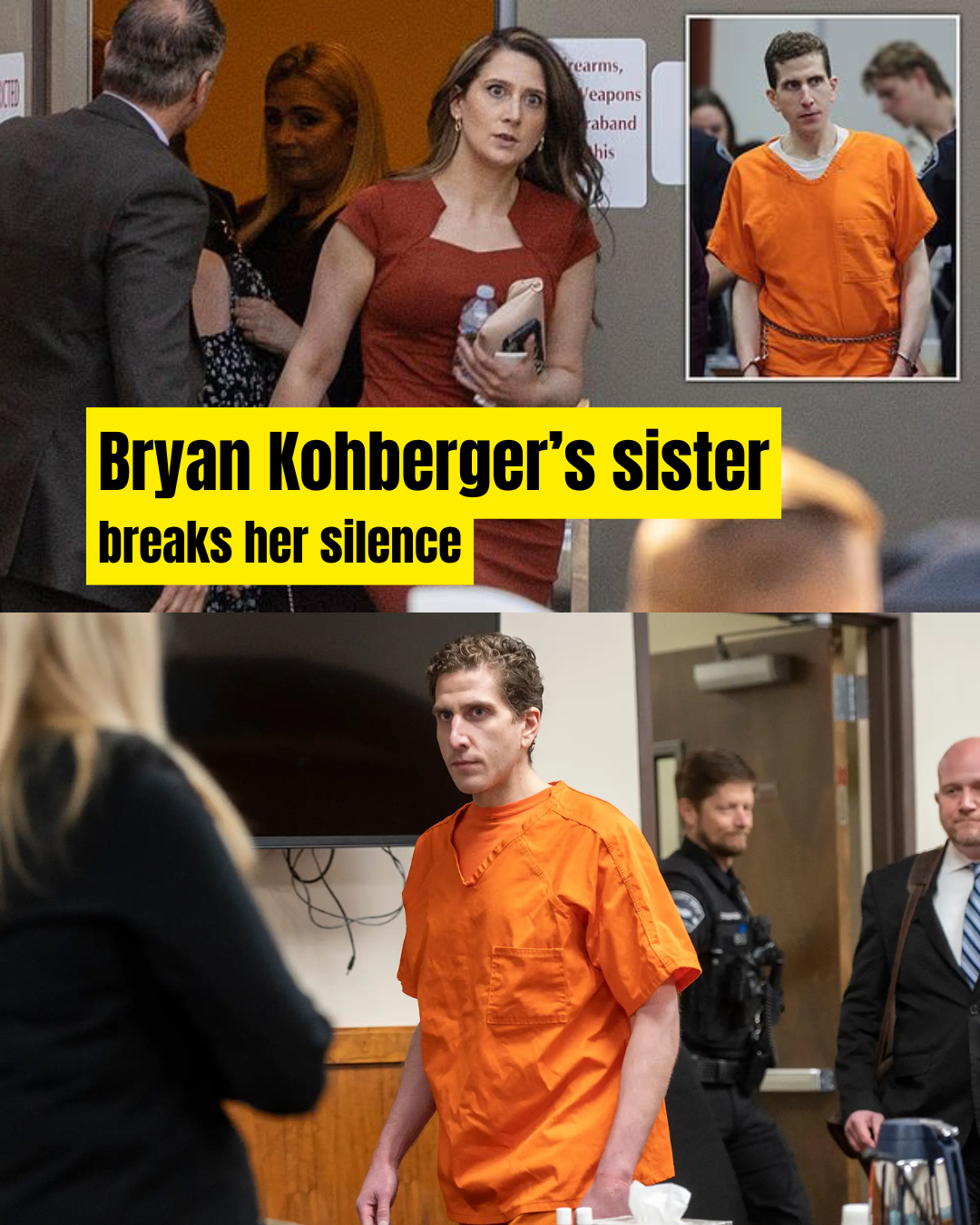 Bryan Kohberger’s sister breaks her silence—and what she says changes everything