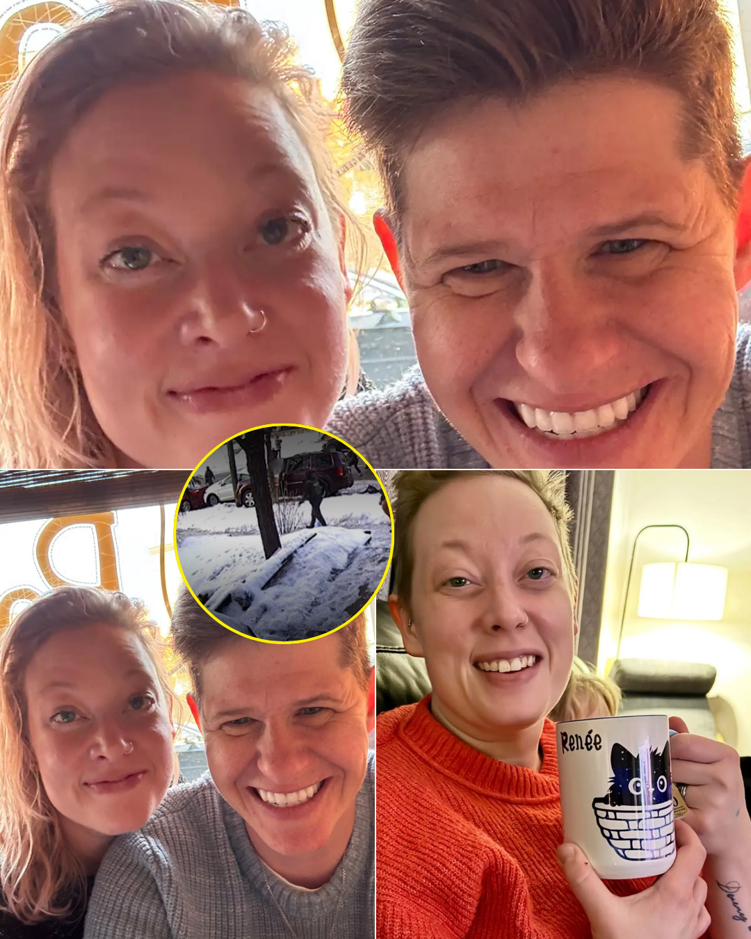 Breaking news: Renee Good is trapped in her SUV; rescuers are attempting resuscitation while her partner Becca is being transported to the hospital.