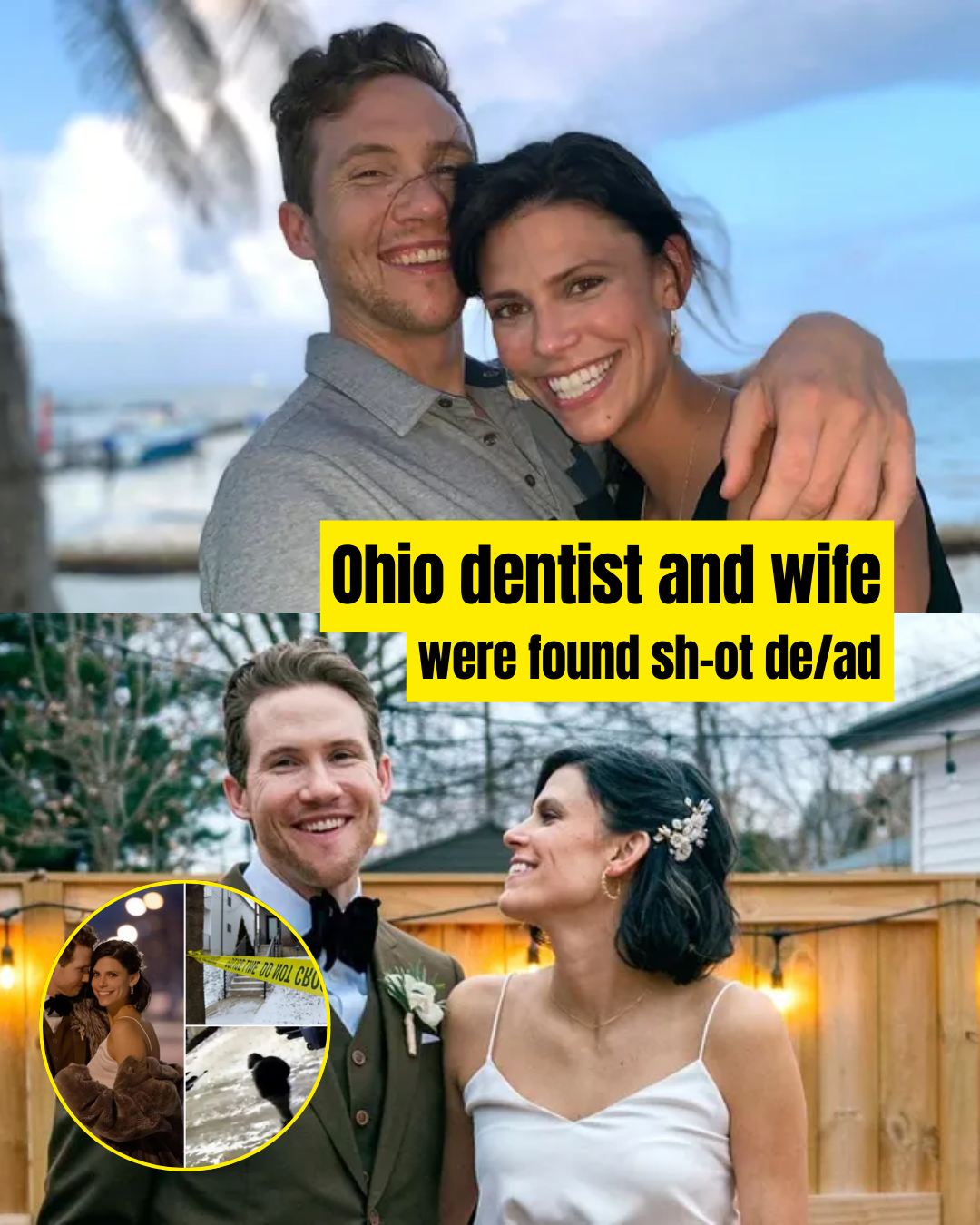 “BREAKING: A 911 emergency call near the home of the m:urde;red dentist in Ohio reported sounds of ‘banging on the door’ days before he and his wife were found sh-ot de/ad.”