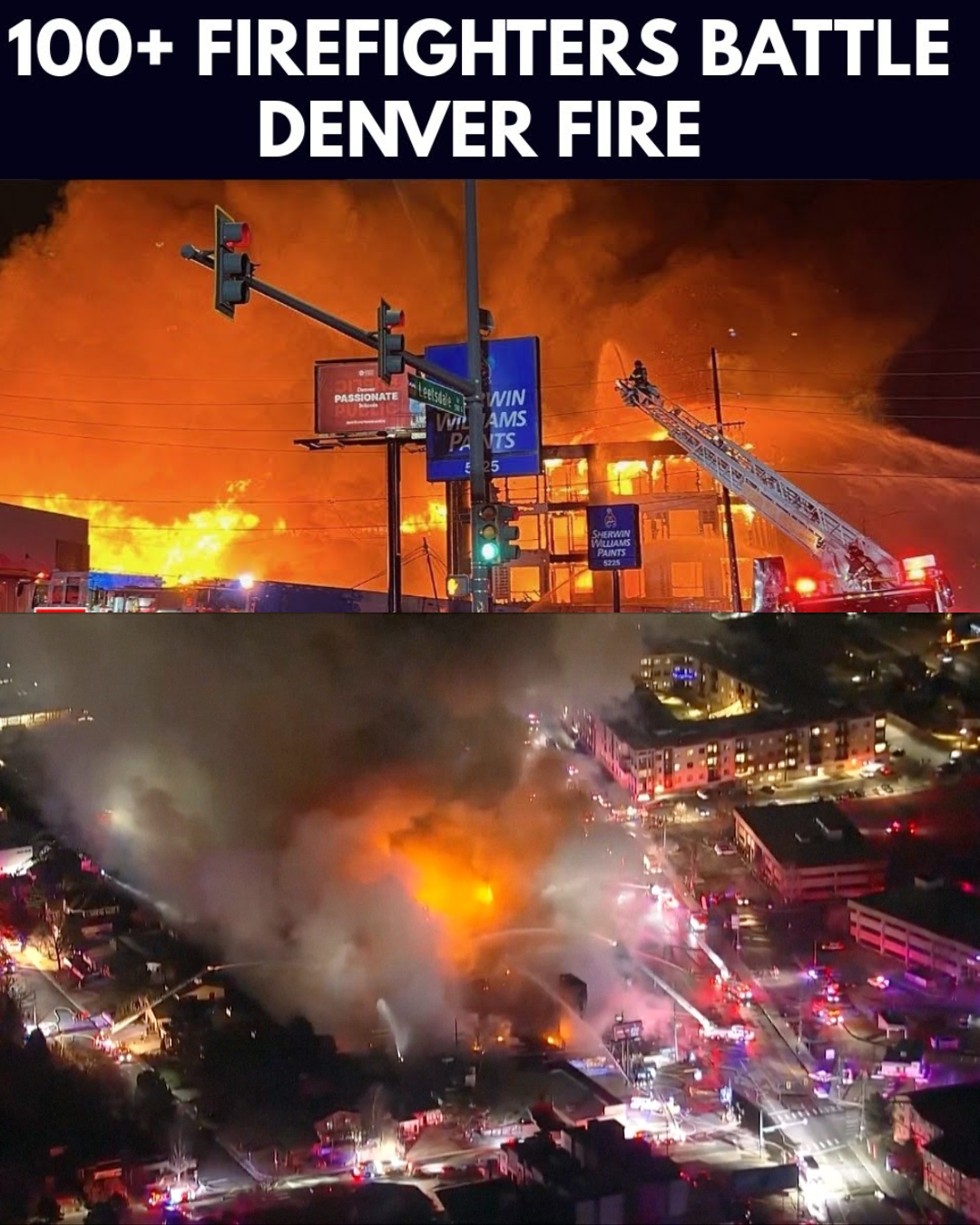 Horrifying Scene in Denver: More Than 100 Firefighters Rush to Massive Blaze—Fatalities Reported