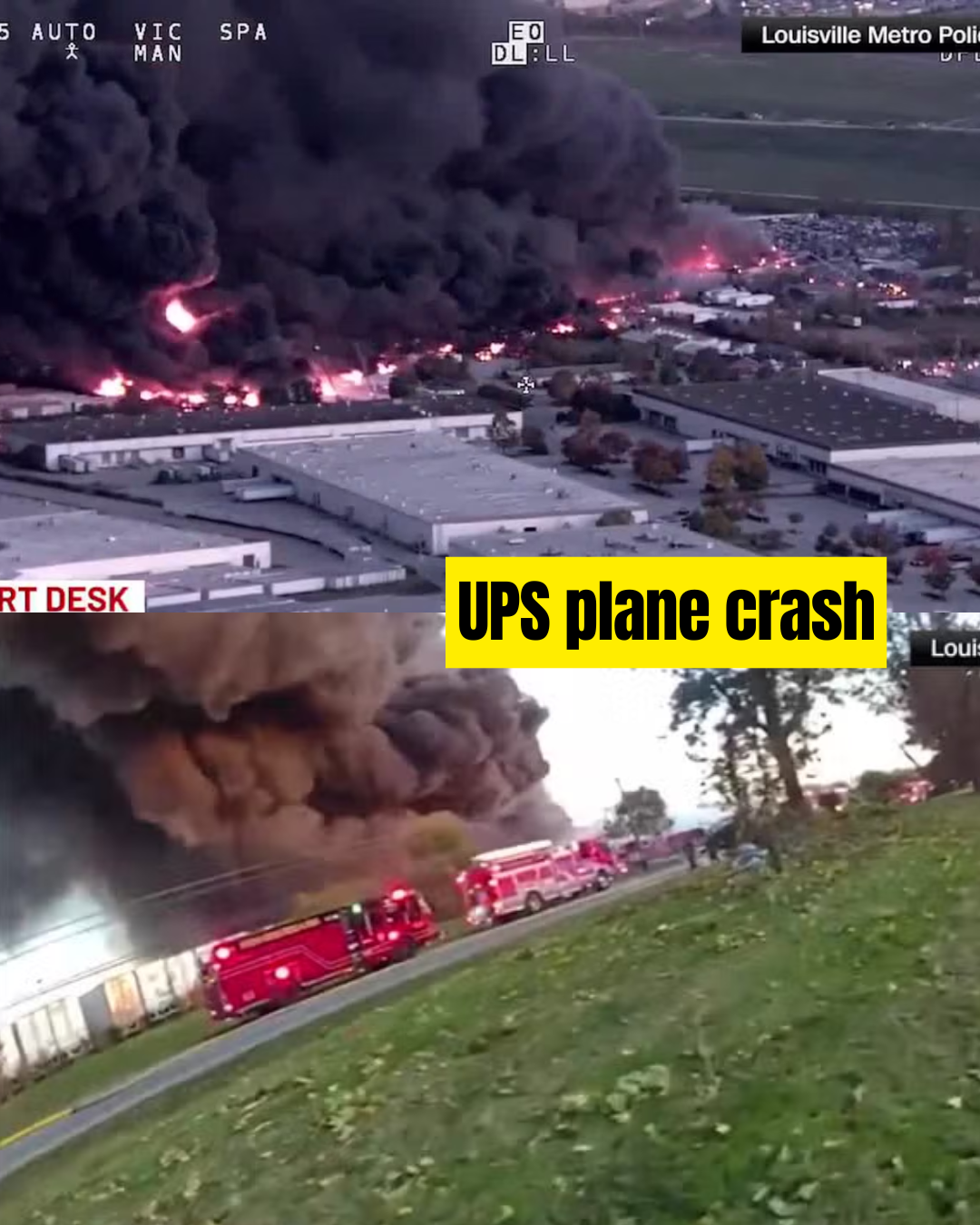 New Video Captures the First Reactions Following the UPS Plane Crash