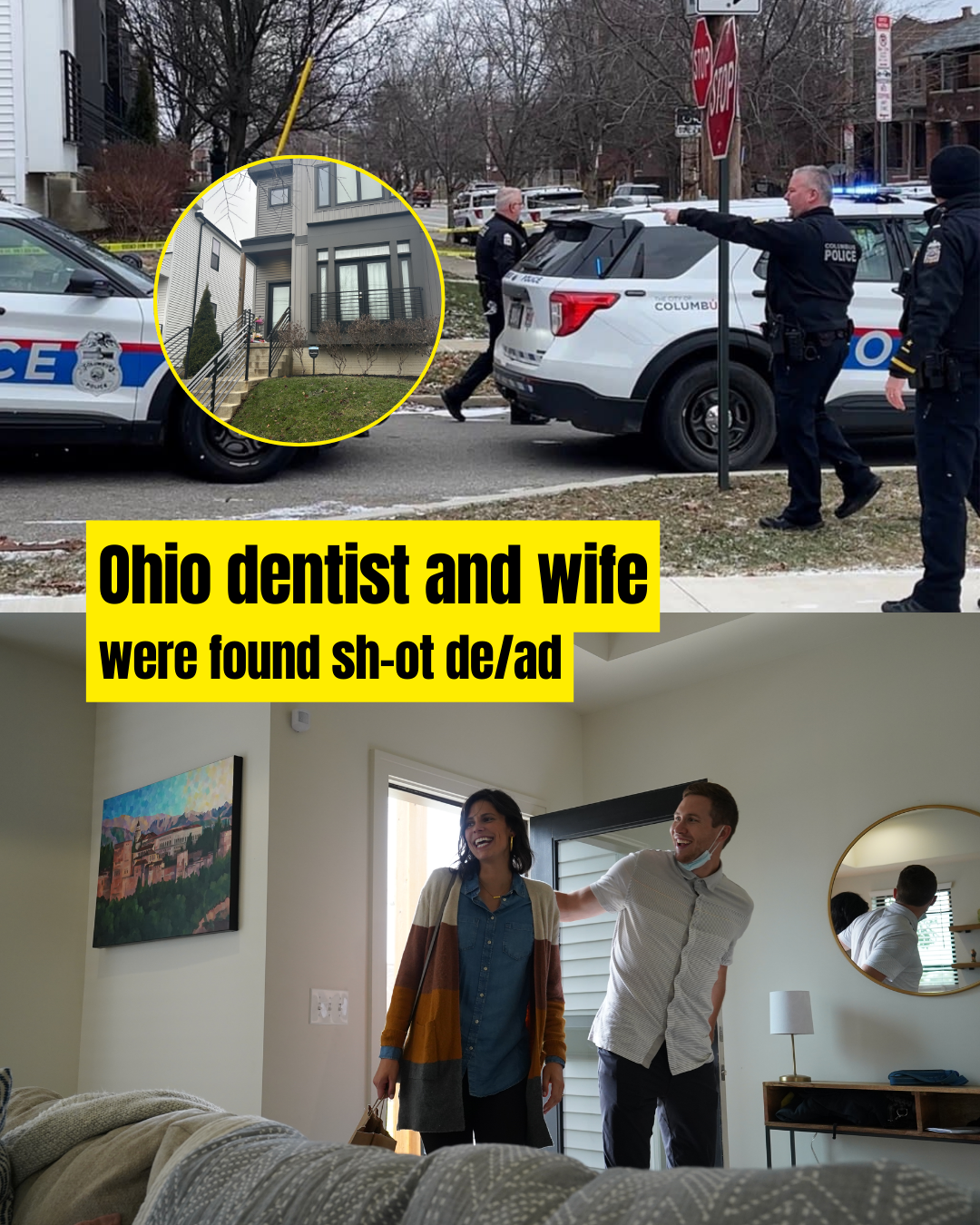 “Neighbors reveal that days before the Ohio dentist couple were ki/lled, a suspicious person came knocking on their door — someone who closely resembled…”