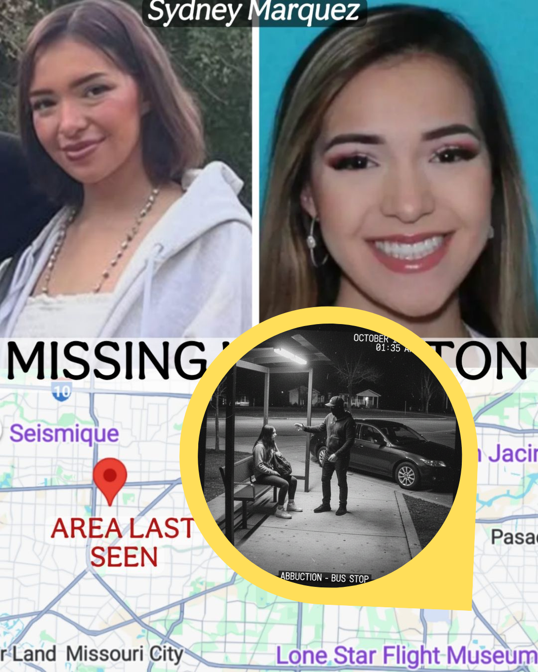 RECENT UPDATE: Sydney Marquez’s family says they are still awaiting key information regarding her disappearance in Houston earlier this month. Hypothesis…
