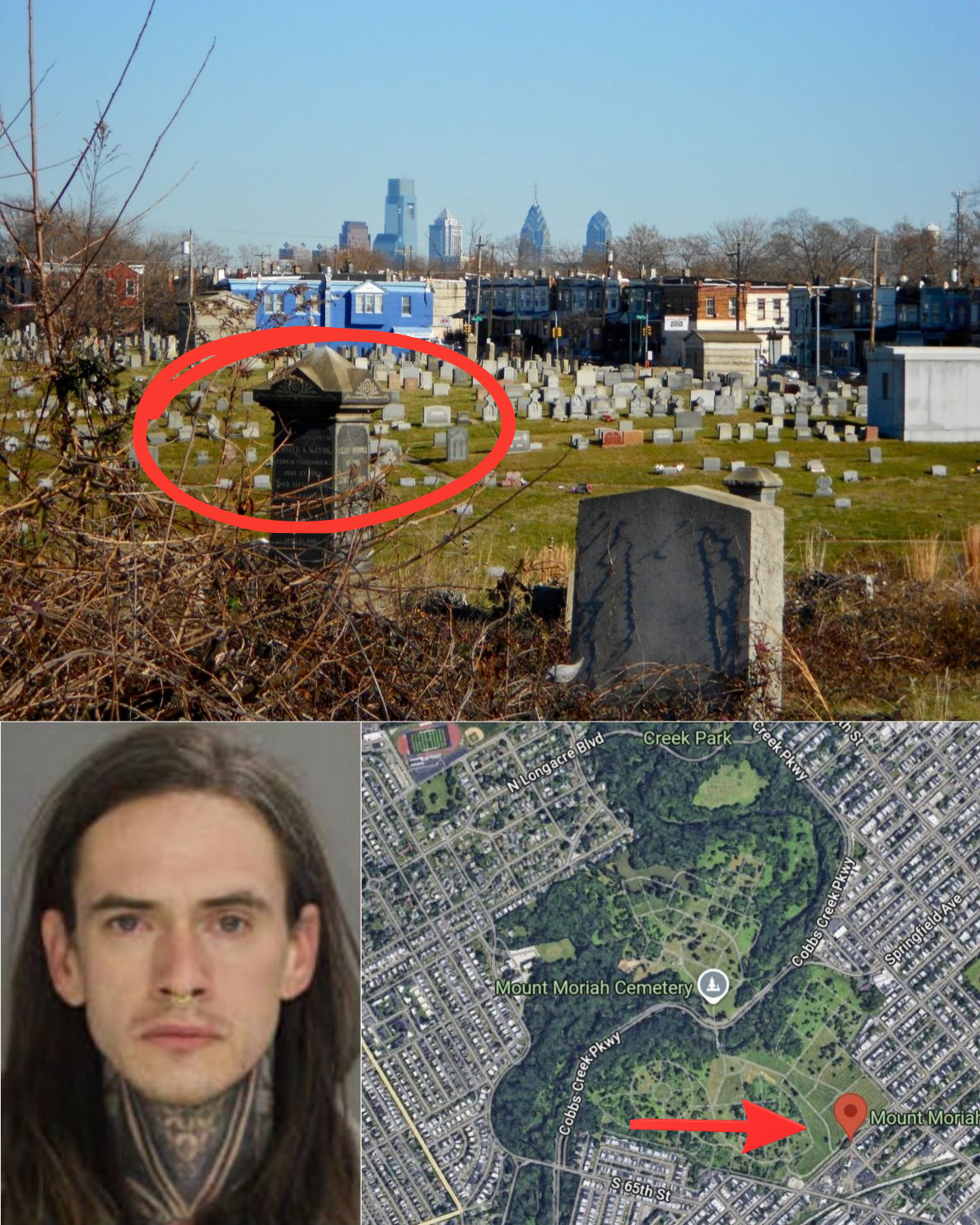 Beginning in early November, investigators noticed recurring problems at an abandoned cemetery just outside Philadelphia. The site, Mount Moriah Cemetery, dates back to the 1800s and had been largely neglected for years…