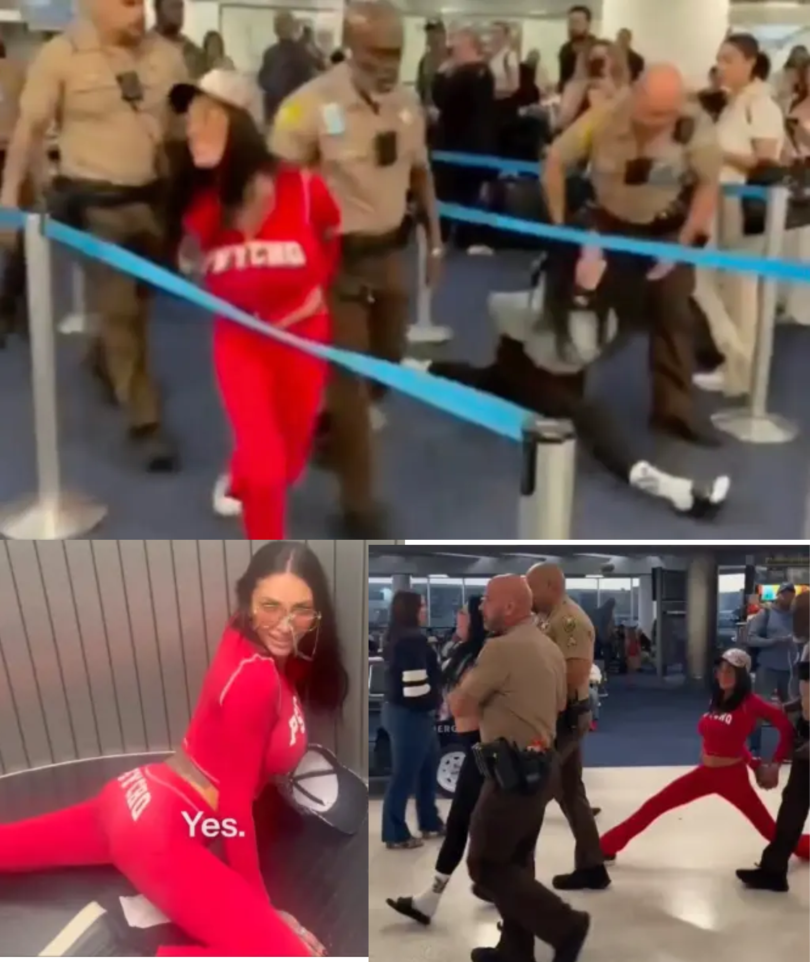 BREAKING NEWS: OnlyFans models were arrested and removed from an American Airlines flight after causing a public disturbance at a Florida airport