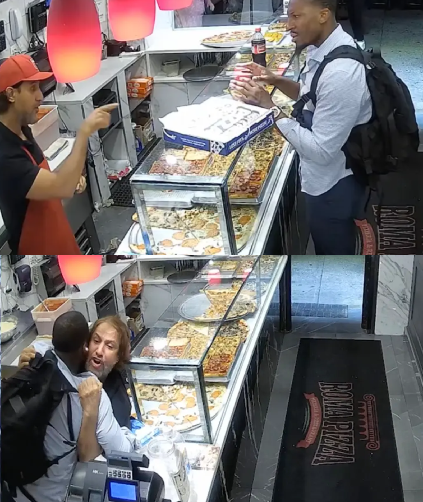 BREAKING NEWS: The thug who beat a New York pizza shop manager into a coma nearly disrupted the sentencing hearing with an outburst of uncontrollable language, blaming the vi::cti::m