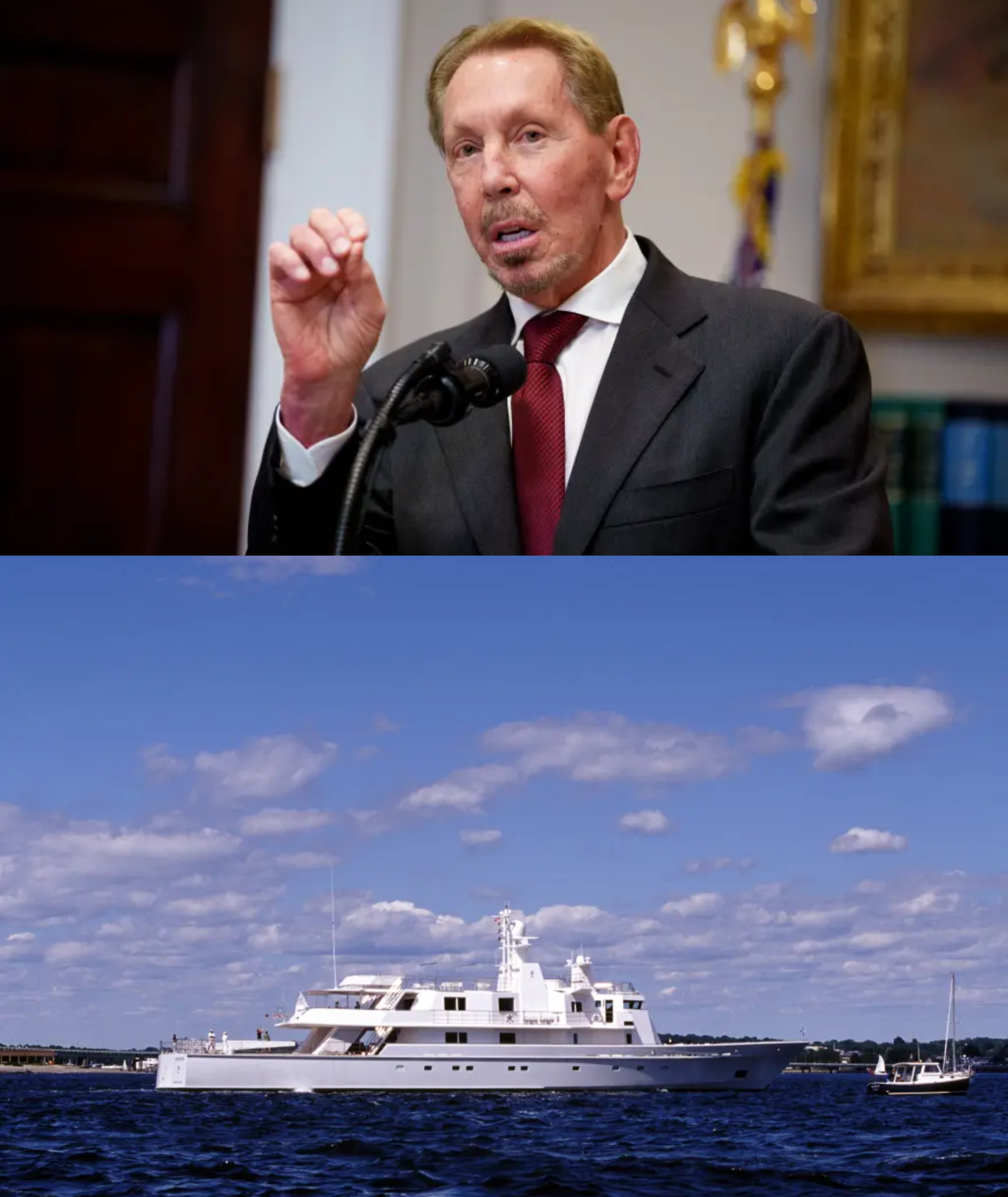 BREAKING NEWS: Billionaire Larry Ellison scrambled to rename yacht after coming to horrifying realization about its name