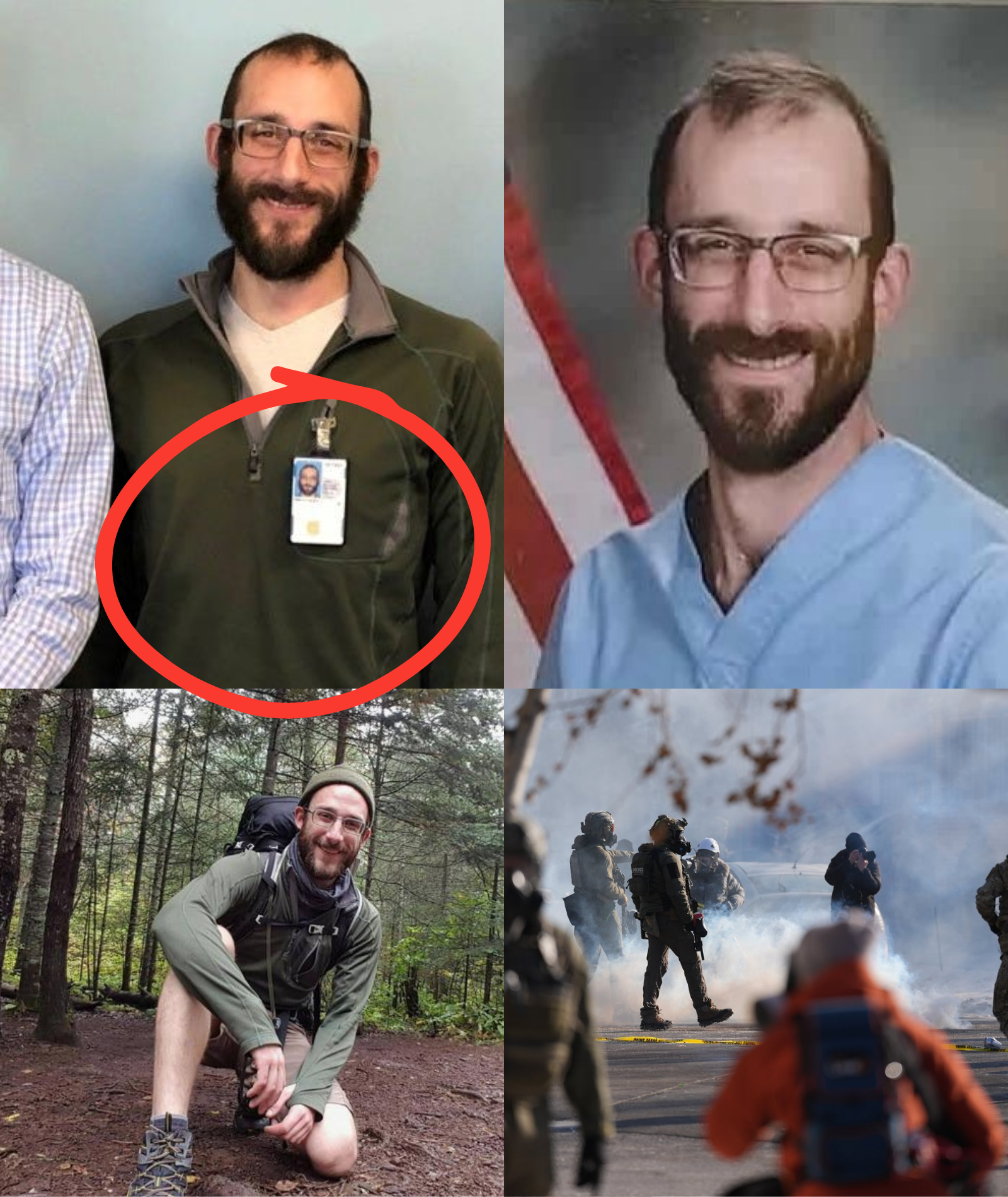 An ICU doctor at a Veterans Affairs hospital recalled Alex Pretti, the 37-year-old man shot dead by federal agents, as a “kind and helpful” ICU nurse. According to family statements, he spoke just 12 words in his final call before he di;;ed — a heartbreaking revelation