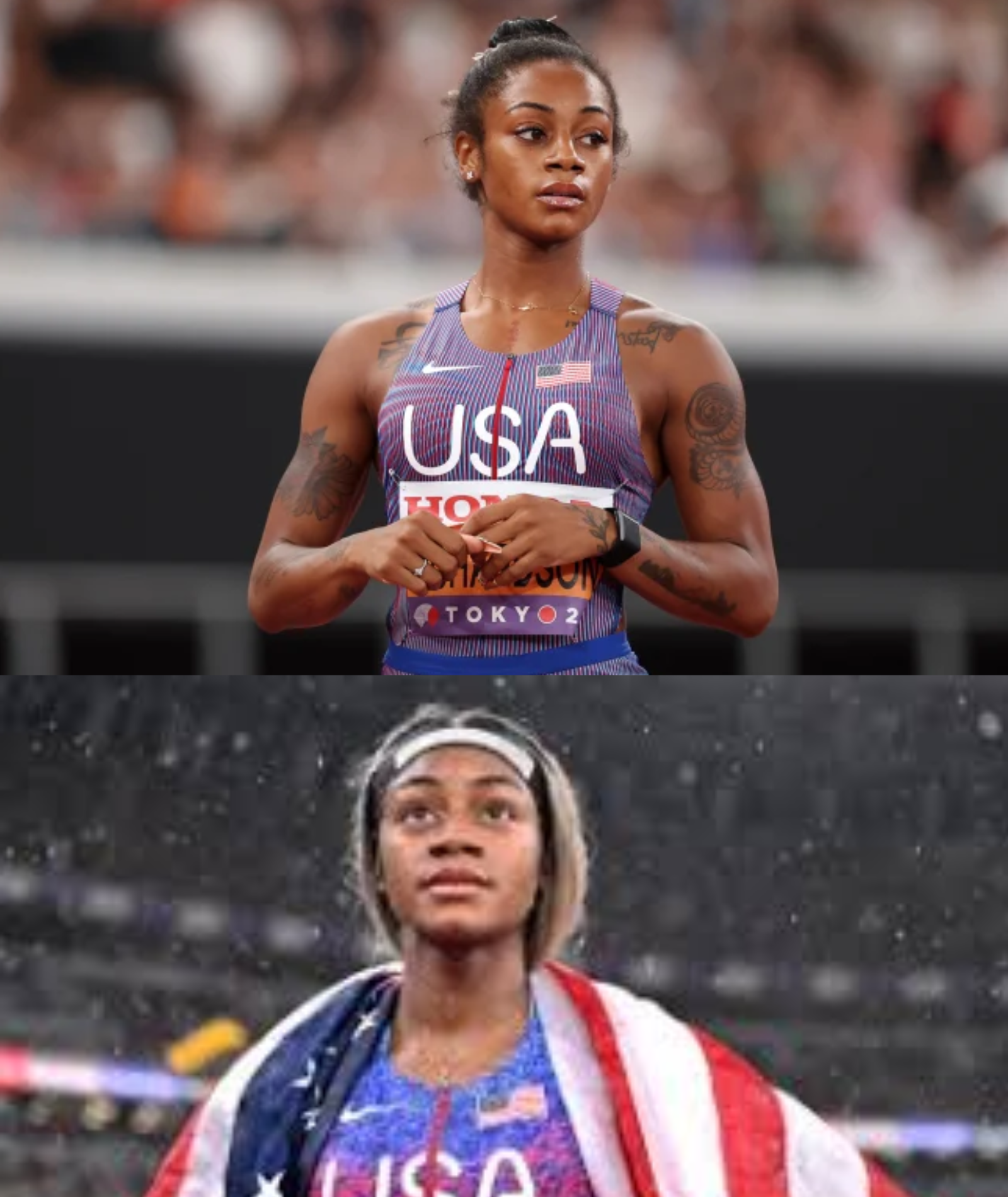 10 MINUTES AGO: Sha’Carri Richardson taken into custody after being caught speeding past 100 mph in Florida.