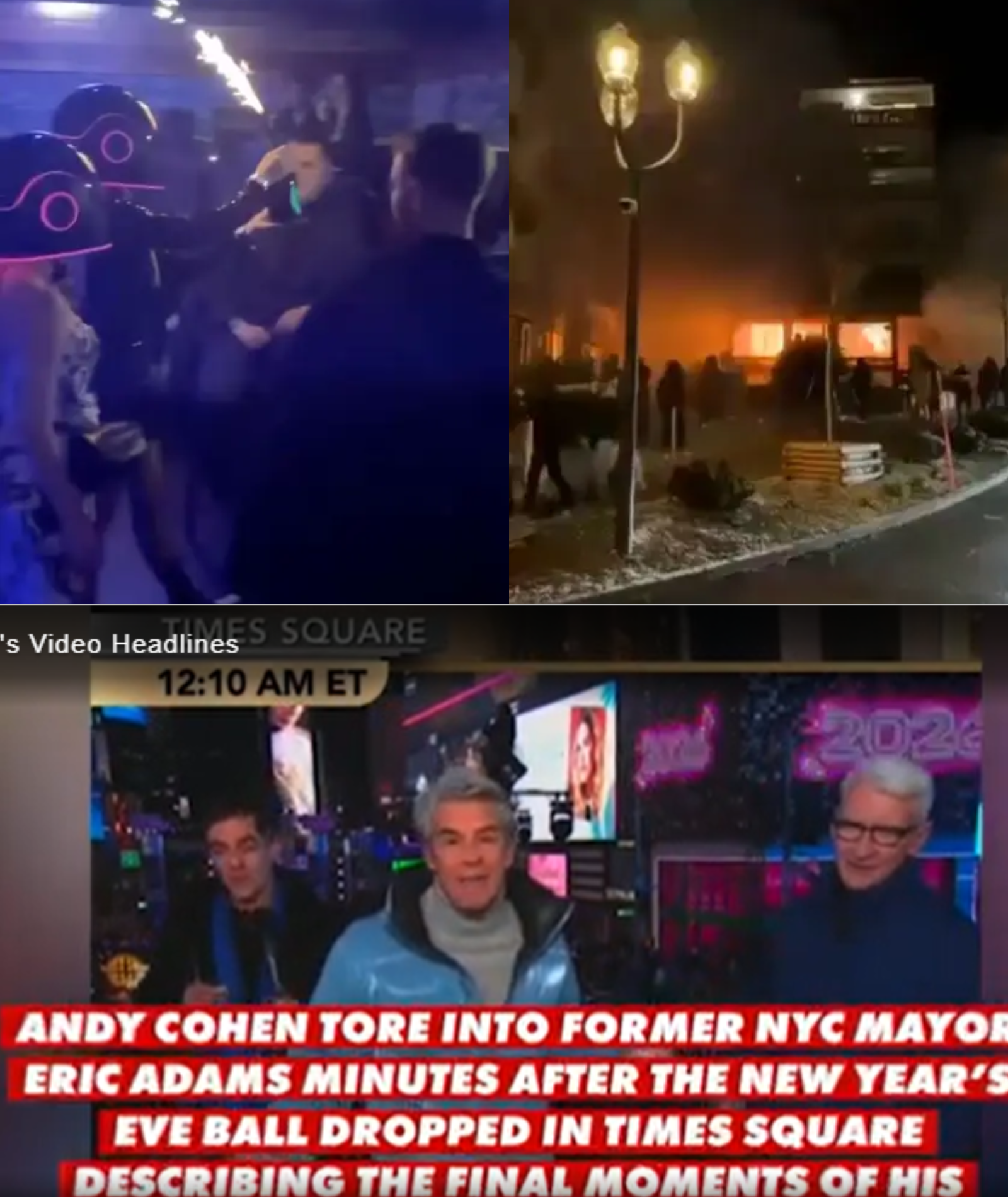 BREAKING NEWS: Swiss nightclub where 47 people died advertised flaming champagne bottles in eerie promo video before deadly blaze