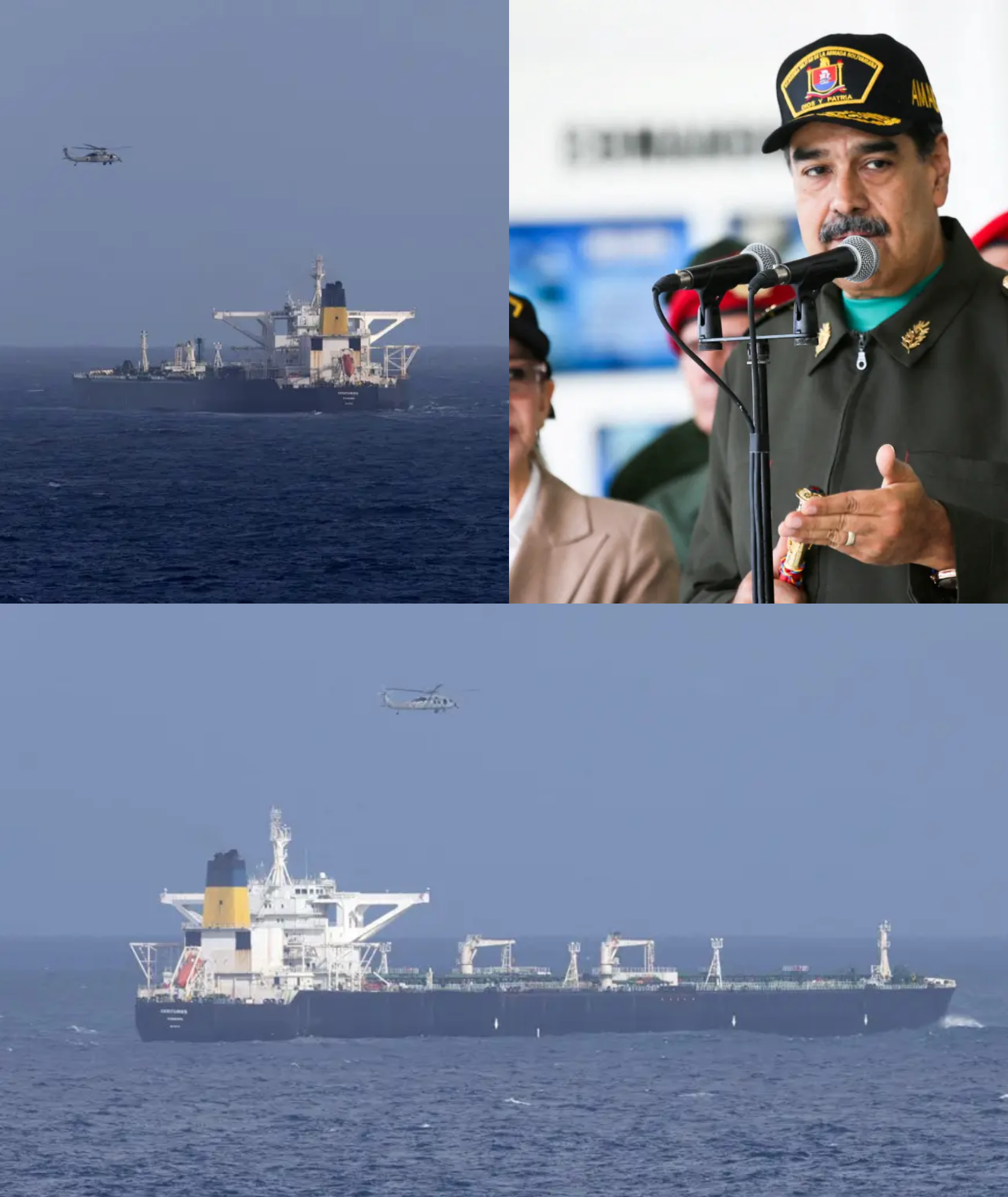 Venezuela-bound oil tanker paints Russian flag on its hull while on the run from the US, The reason behind it has become perfectly clear….