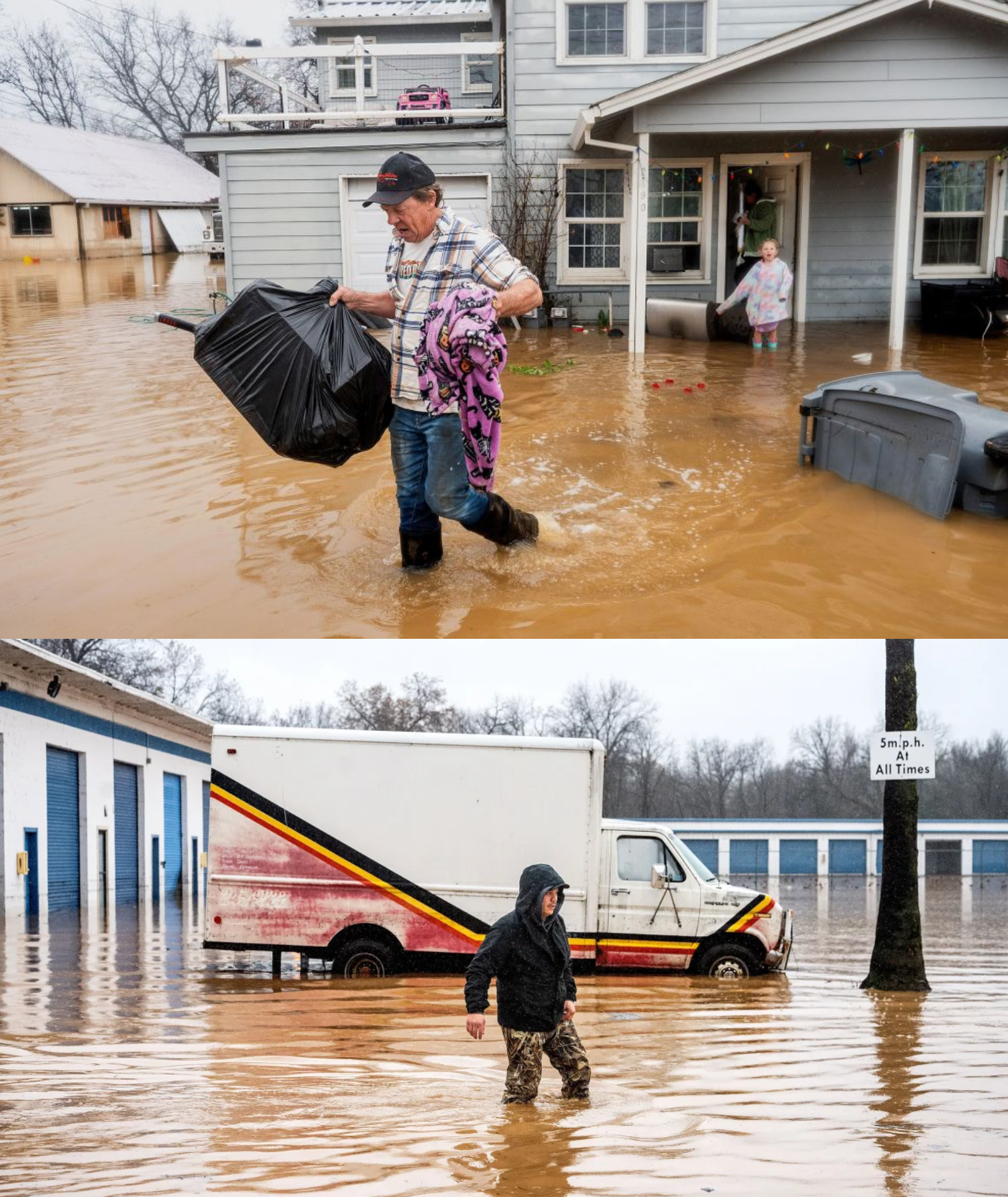 Rare ‘high risk’ for flooding spurs evacuations in Southern California after de:adly floods in Northern California….