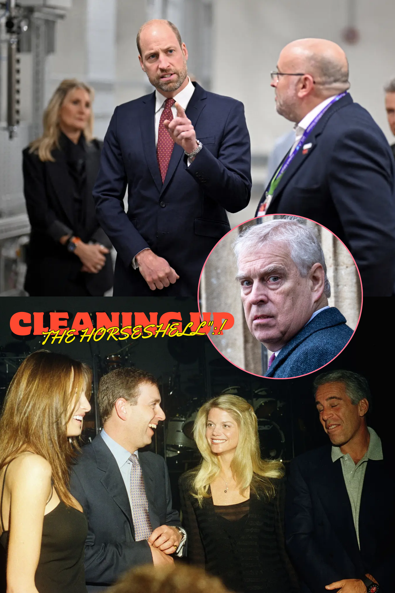 “CLEANING UP THE HORSESHELL”: PRINCE WILLIAM DETERMINED TO “PURGE” HIS UNCLE BEFORE THE THRONE!