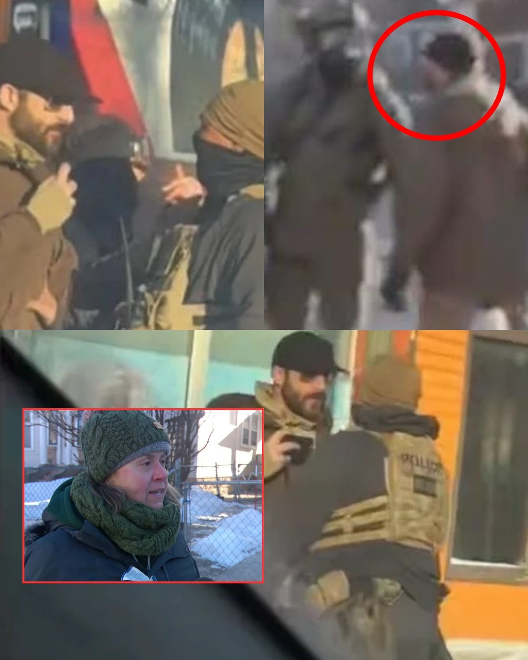 SHOCKING VIDEO: Alex Pretty not only engages in debate but also directly attacks the property of law enforcement officers