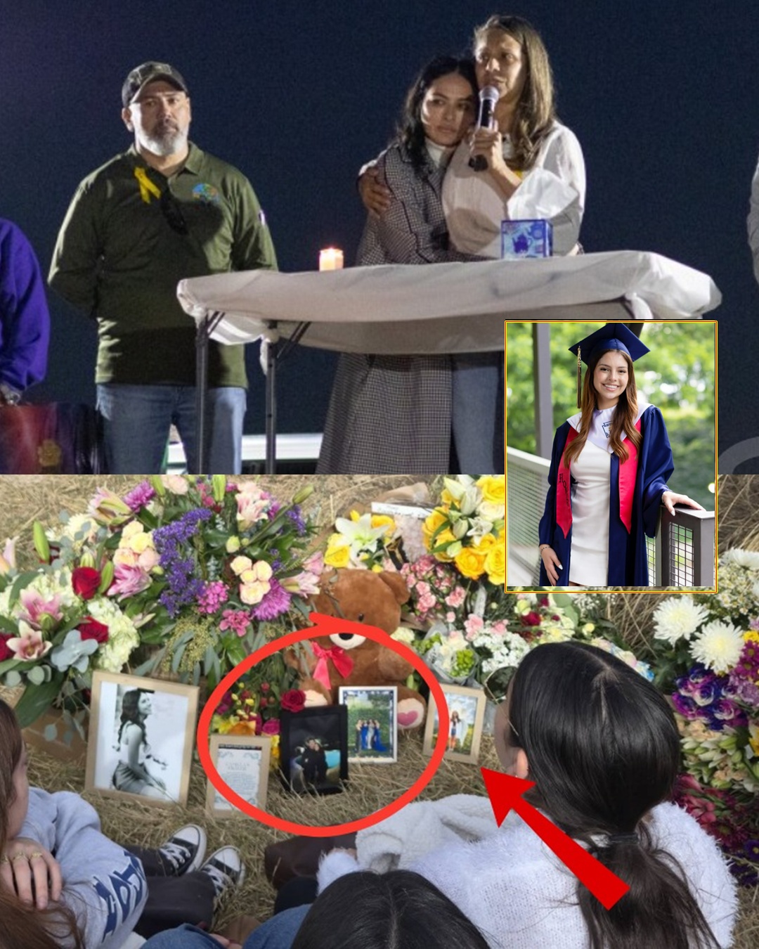 The community recently gathered for an emotional memorial service for 19-year-old Camila Mendoza Olmos