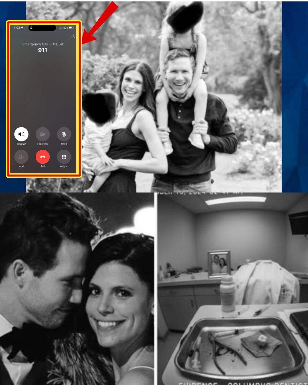 9 SECONDS OF TERROR & THE HORRIFIC TRUTH: Few could have imagined that a brief 911 call would be the key to solving the deaths of dentist Spencer Tepe and his wife. It was no stranger; the killer’s identity was confirmed to be a family member, leaving the public in a state of shock and outrage