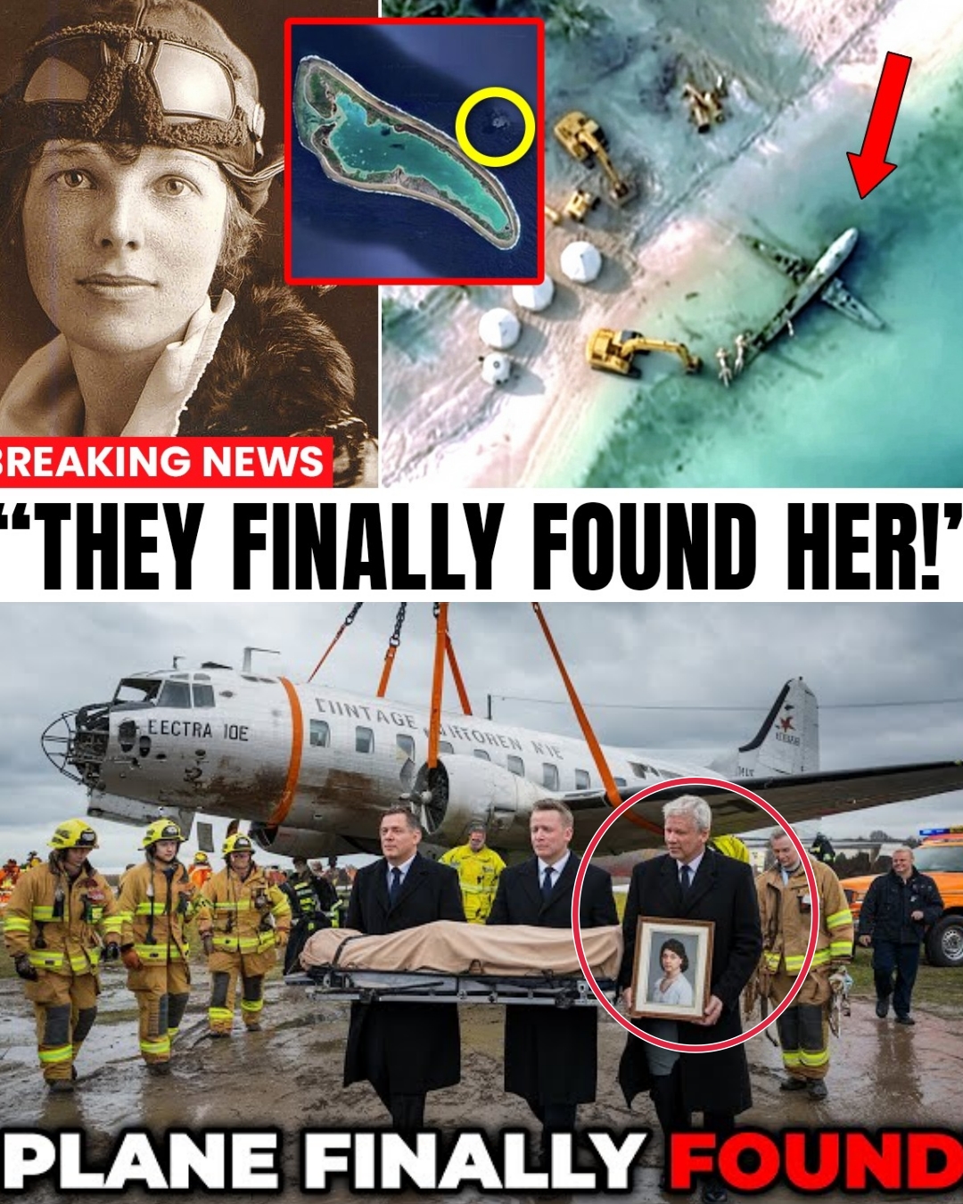 JUST FOUND?! After 88 Years, a Drone Captures What Could Be Amelia Earhart’s Lost Plane — And the Discovery Is Chilling