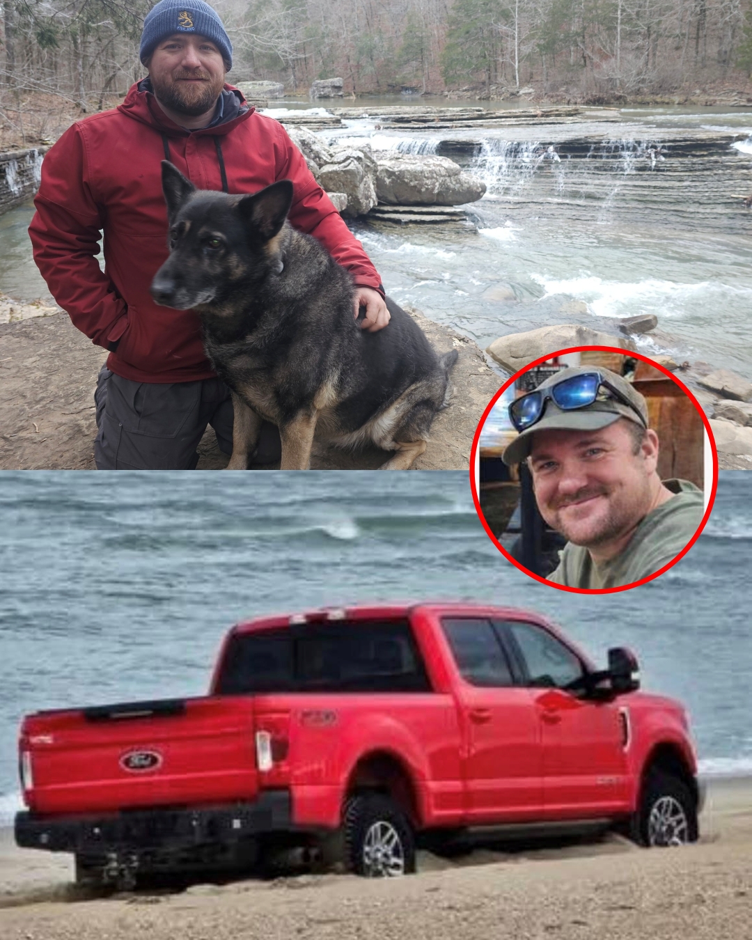 Police confirm his truck was spotted days earlier — with a kayak inside. Now the truck is abandoned… the kayak is gone… and Chris is still missing.