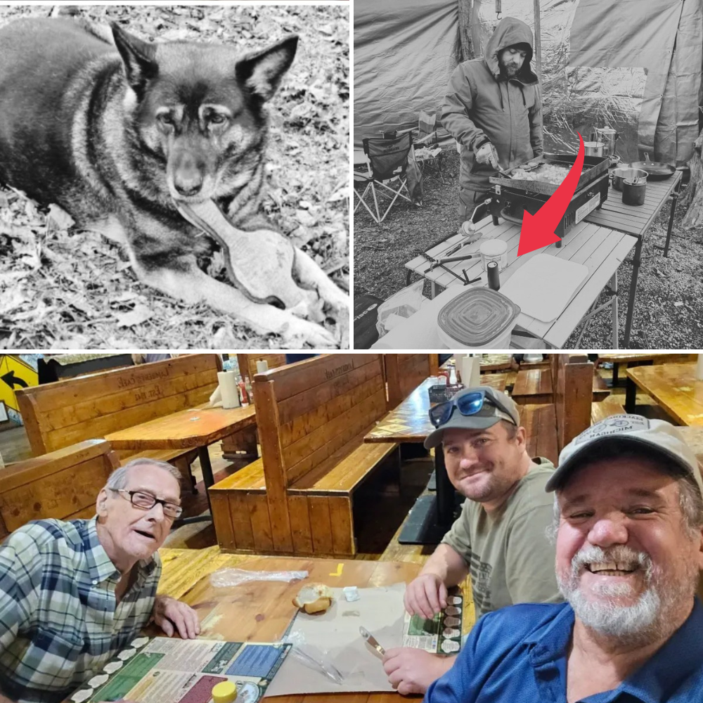 DETAILS MISSED: Chris Palmer met with his friend just before he left with his dog, Zoey. During the meeting, he may have sent several distress signals, but they were all ignored…