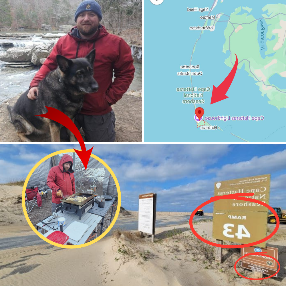 The latest discovery in the search for Chris Palmer and his dog Zoey… Surveillance camera footage sheds light on the mystery of the kayak found near the abandoned truck of a missing climber, capturing a crucial detail in the case.
