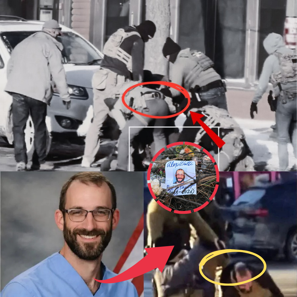 SHOCKING LEAKED VIDEO: The first 15 seconds of the 20-minute CCTV footage of the Alex Pretti case completely overturned the official explanation…