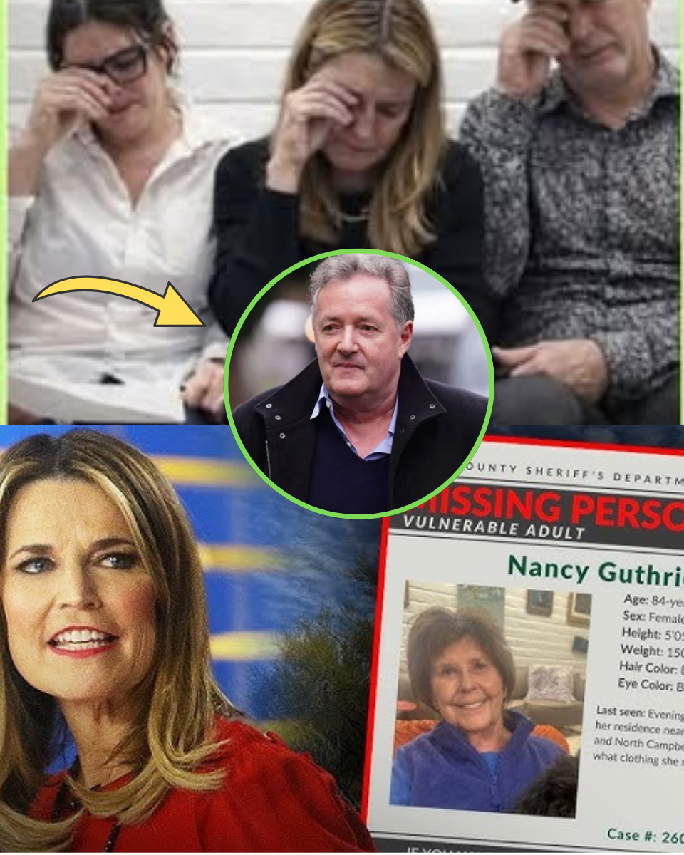 OMG! Pier;s Mo;rgan Unl;;eashes on Savannah Guthrie as Nancy’s Disappearance Hits Day 10—Is He the Only One…