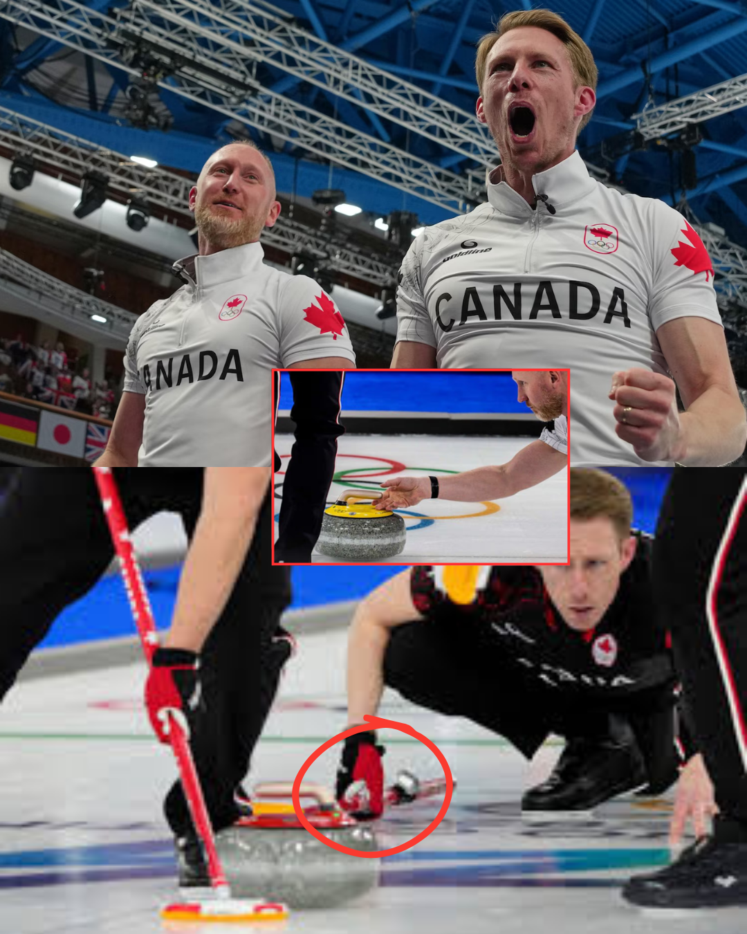 Bodycam Surprise: A camera angle from the Canadian curling athlete during the gold medal match is raising eyebrows once again—does it prove he cheated?