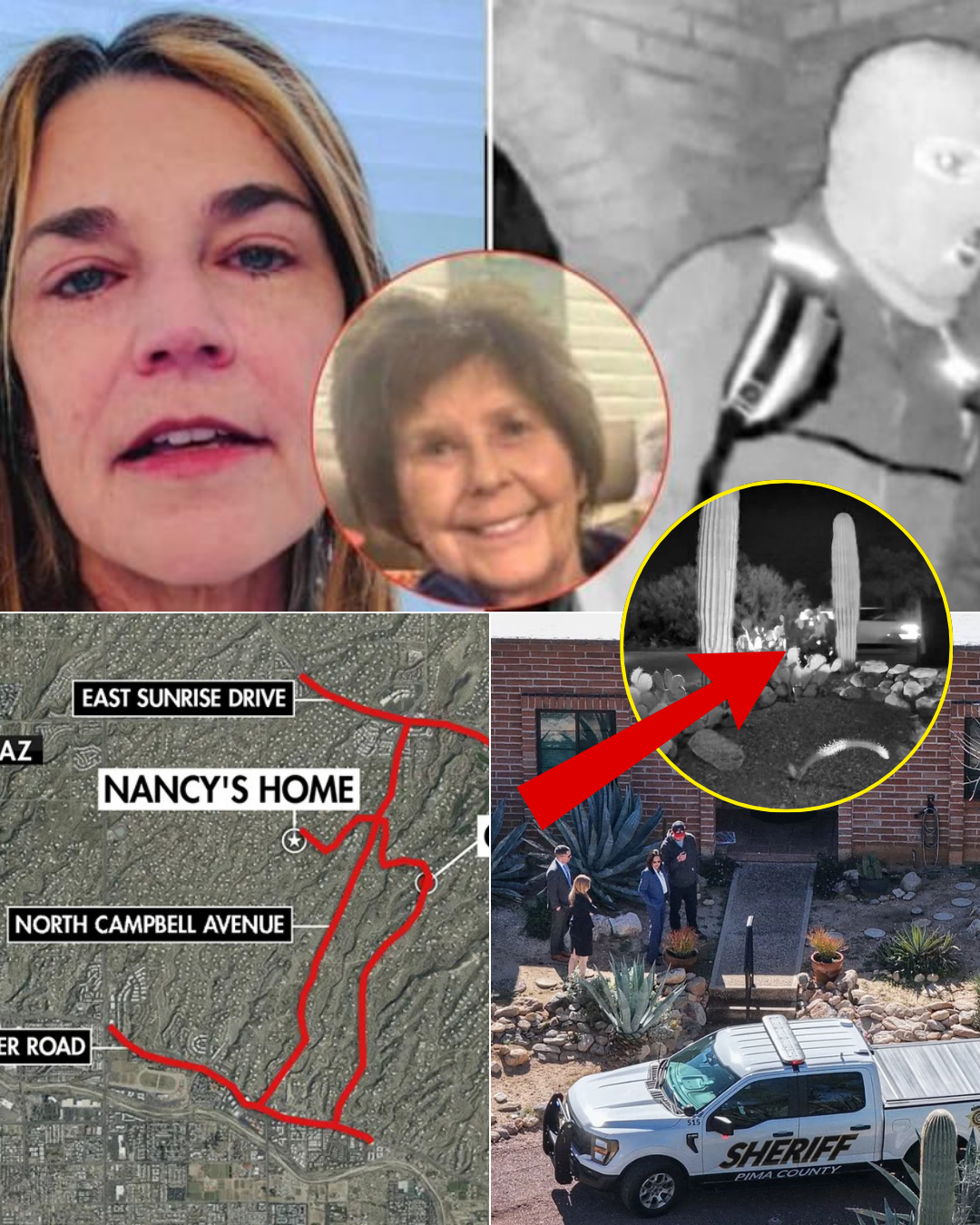 On Day 28 of the Search, Nancy’s Two Daughters Release a Brief 10-Second Video Showing Their Mother on the Day of the Kidnapping