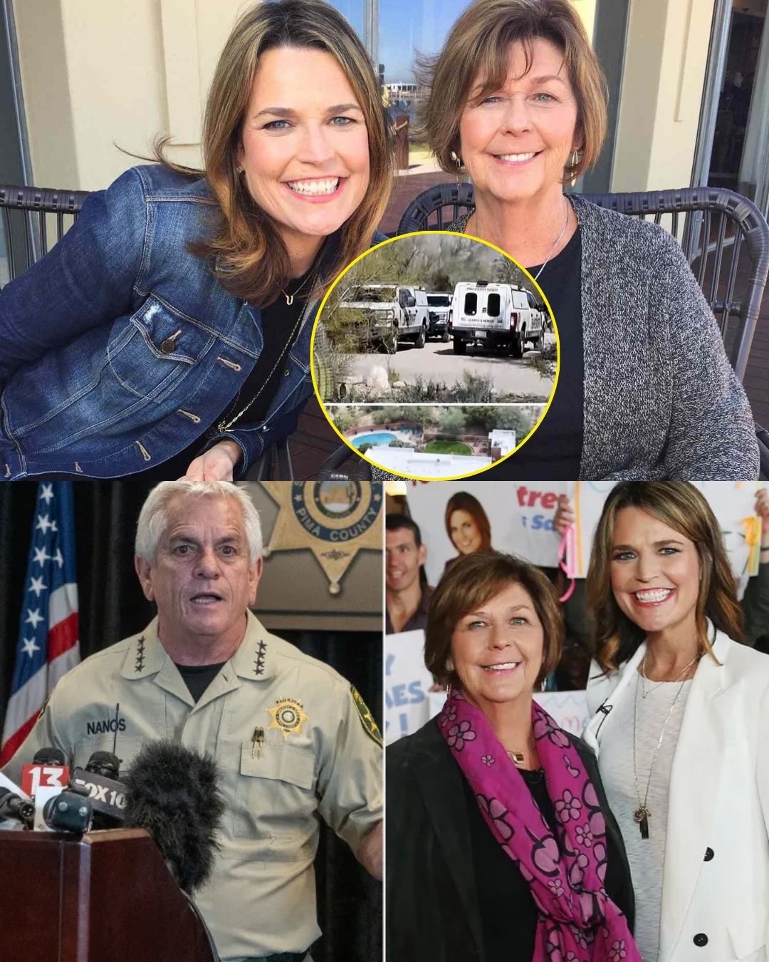 Savannah Guthrie’s mother is still alive, the sheriff says after an unusual detail was discovered