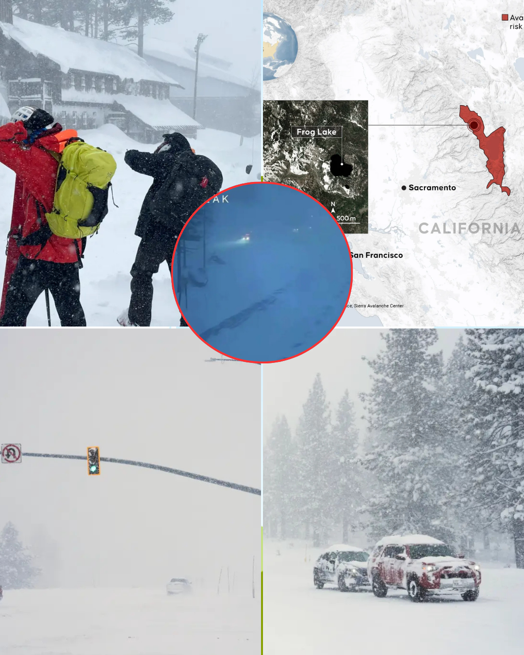 Identities Revealed: The nine people who went missing in the avalanche near Lake Tahoe, California, have been identified—including one of the most well-known figures in America