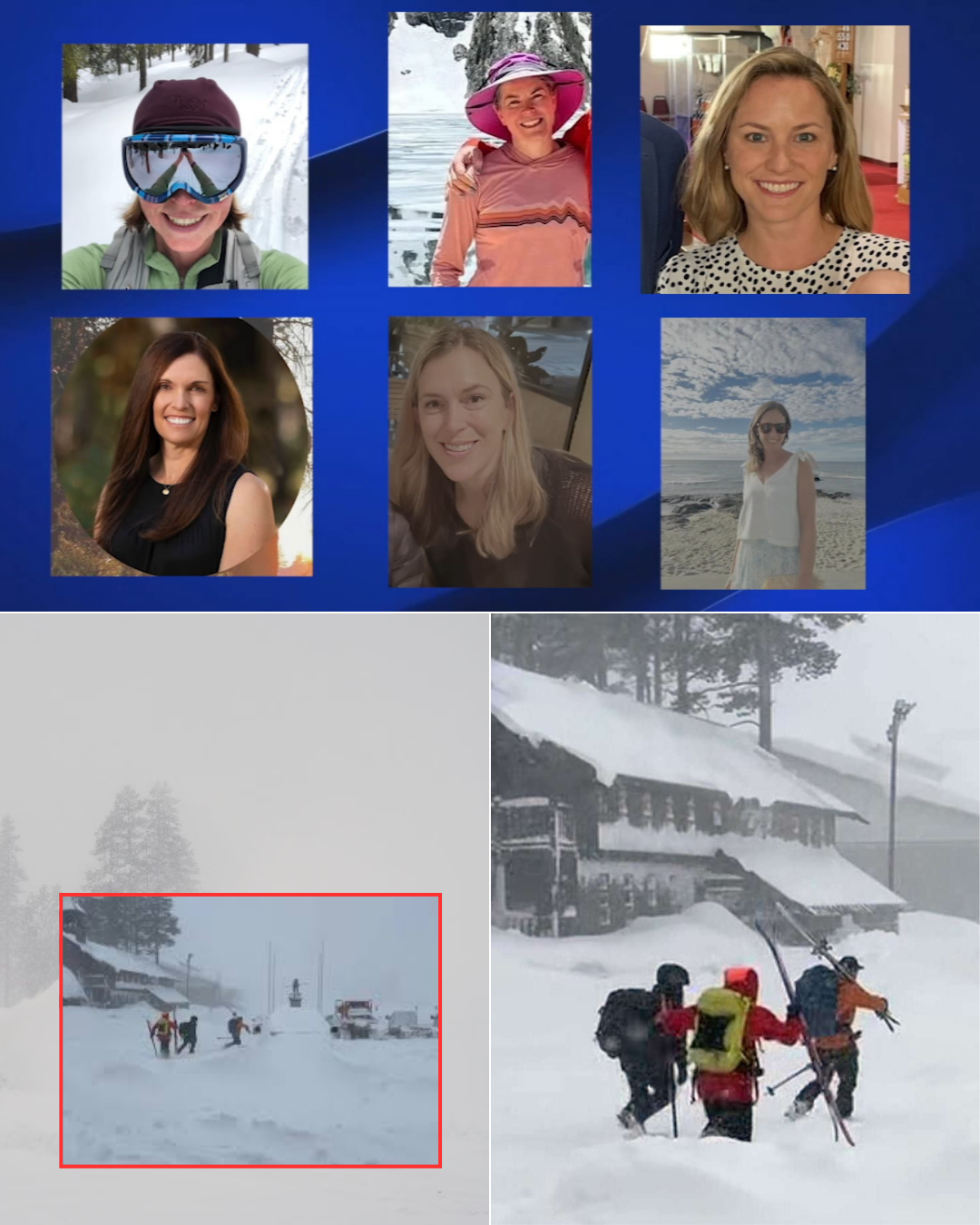 The families of the six women killed in the Tahoe avalanche have spoken together—and a single text they revealed is leaving Americans in tears