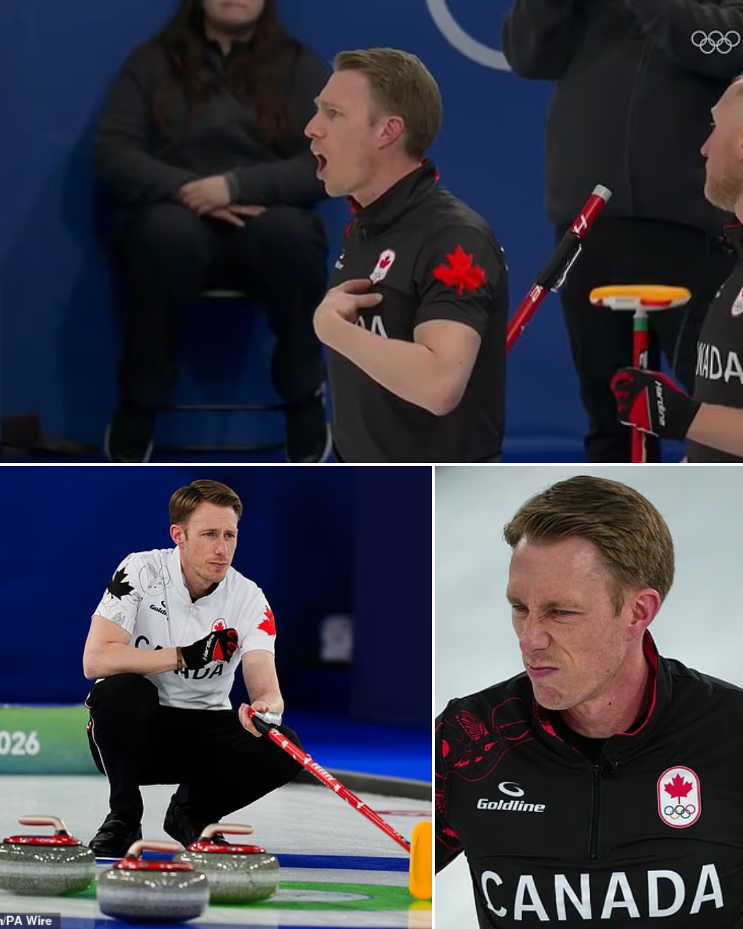 Bitter Ending: A Canadian curling athlete faced harsh consequences after shouting “get lost” at an opponent over alleged cheating