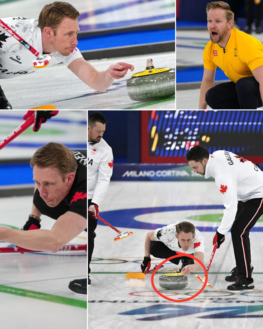 The Canadian curling athlete has unexpectedly released evidence to refute the cheating allegations
