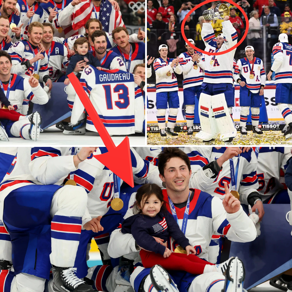 The best thing the American hockey players did to celebrate their Olympic gold medal with Johnny Gaudreau’s children and remember the late NHL star: THIS IS THE MOST THOUGHTFUL DETAIL…
