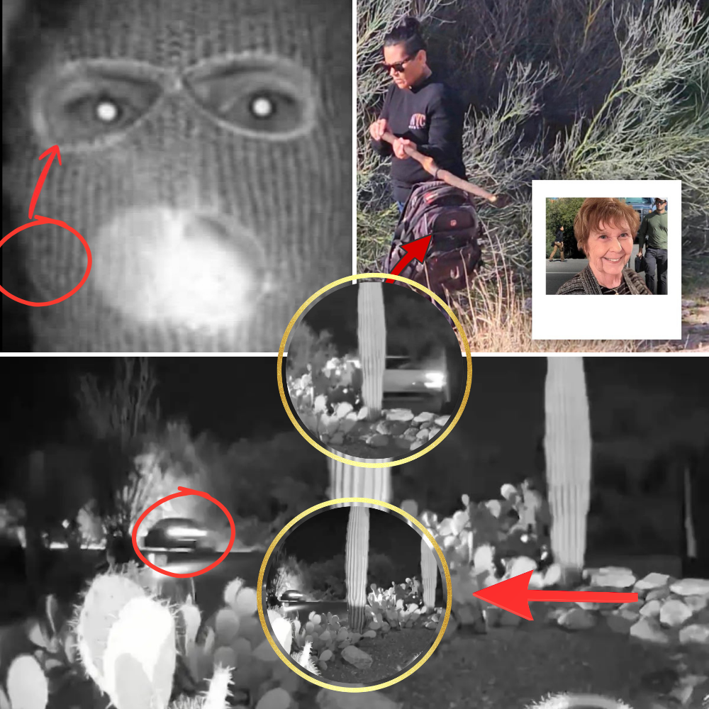 Breaking: Newly released images from surveillance video near Nancy Guthrie’s home the night she was kidnapped.