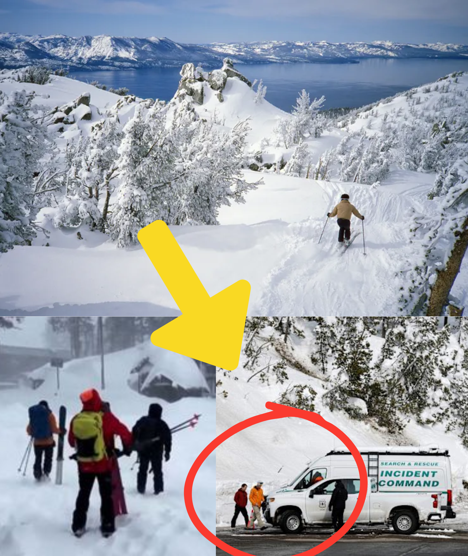 JUST IN: Authorities release official clip of the Lake Tahoe skiing catastrophe, two additional deaths reported and names confirmed….