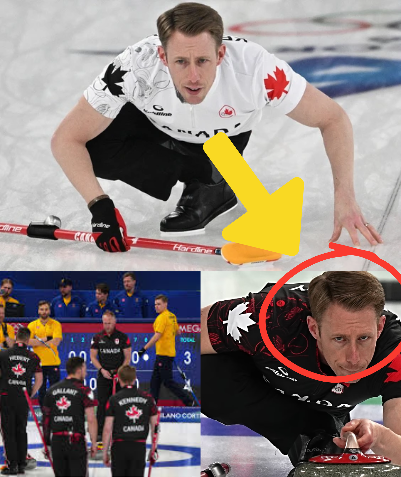 Canadian Curlers Speak Out, Accusing Sweden of Illegally Recording at the Olympic Venue After Ch;e;ati;ng Allegations, Release 36 Seconds of Intense Footage