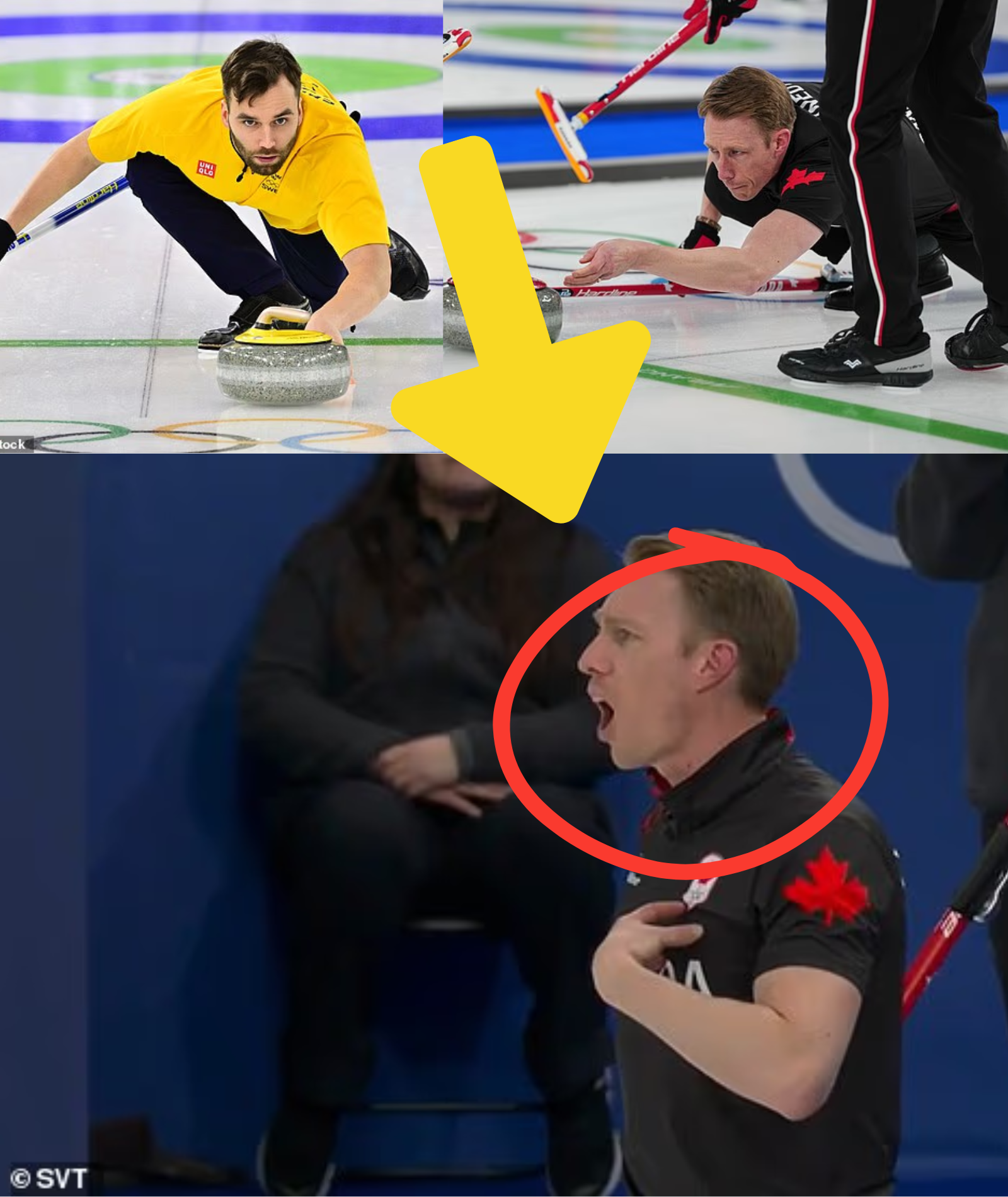 NEW EVIDENCE SURFACES: A 33-SECOND CLIP from the Sweden vs. Canada curling game fuels controversy, with accusations of stone contact and claims the referee observed the act without responding